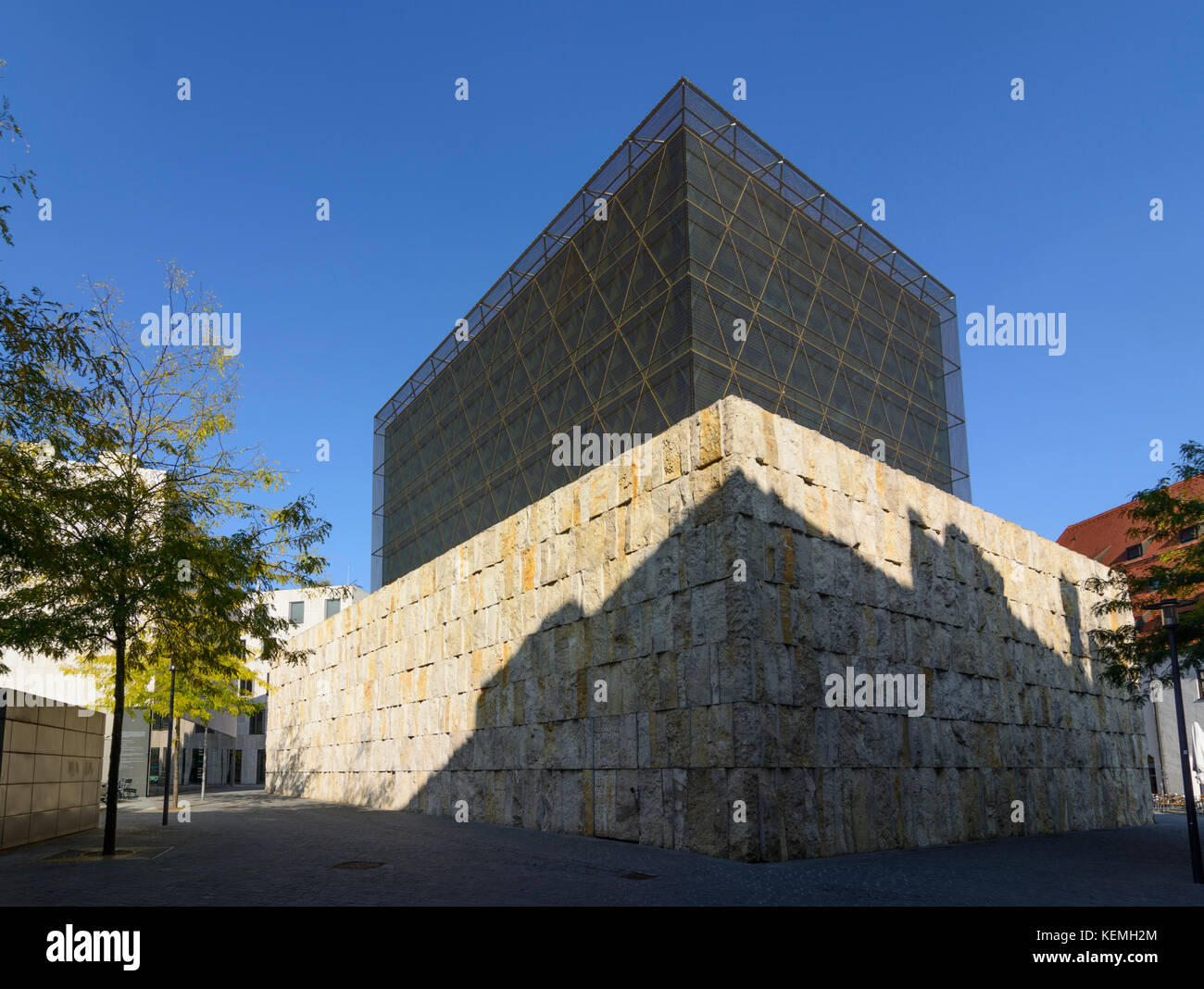 Jüdisches Zentrum, Ohel Jakob grande synagogue, München, Munich, Oberbayern, Haute-Bavière, Bayern, Bavière, Allemagne Banque D'Images