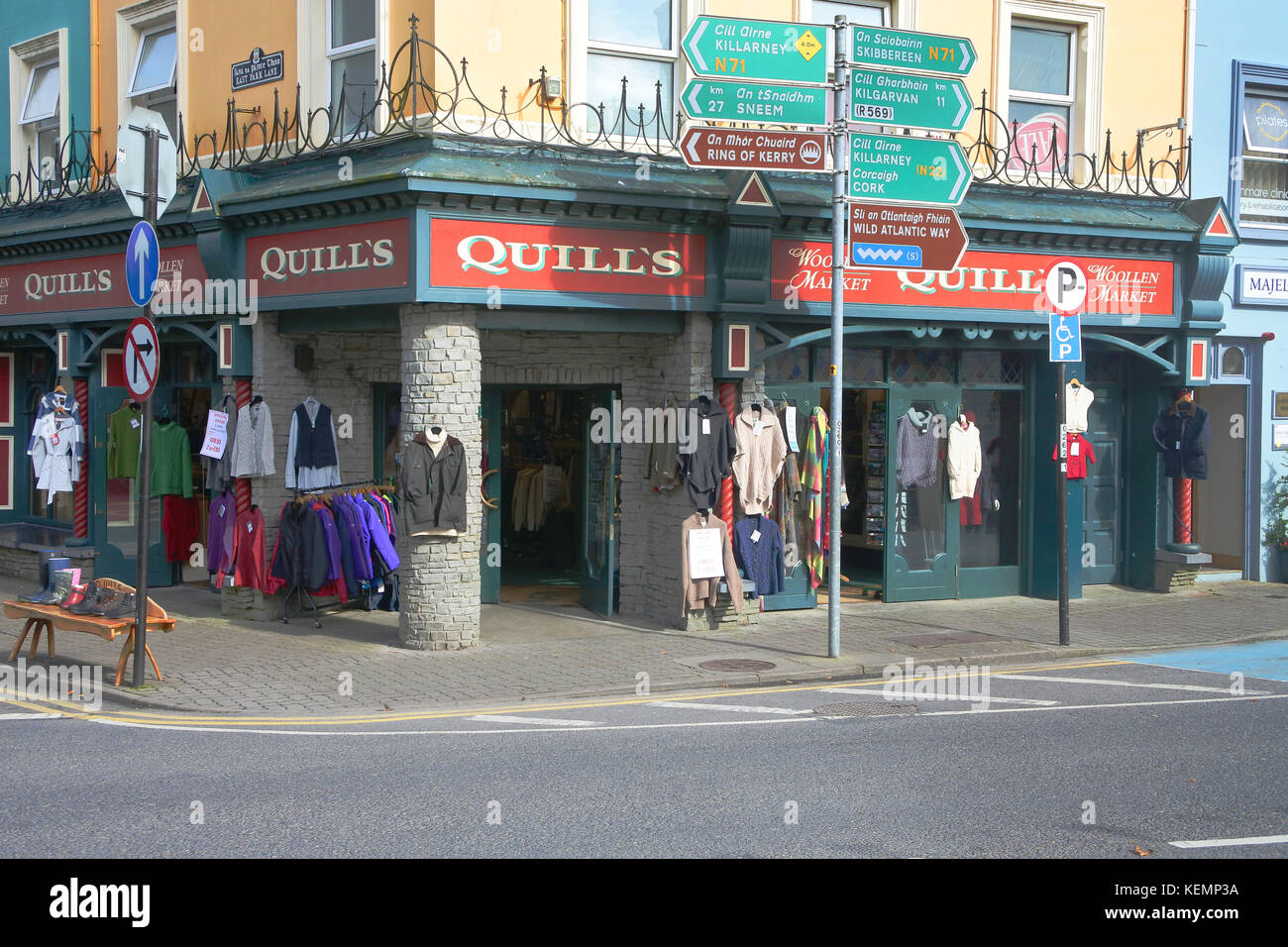 Quill's, Kenmare, Comté de Kerry, Irlande - John Gollop Banque D'Images