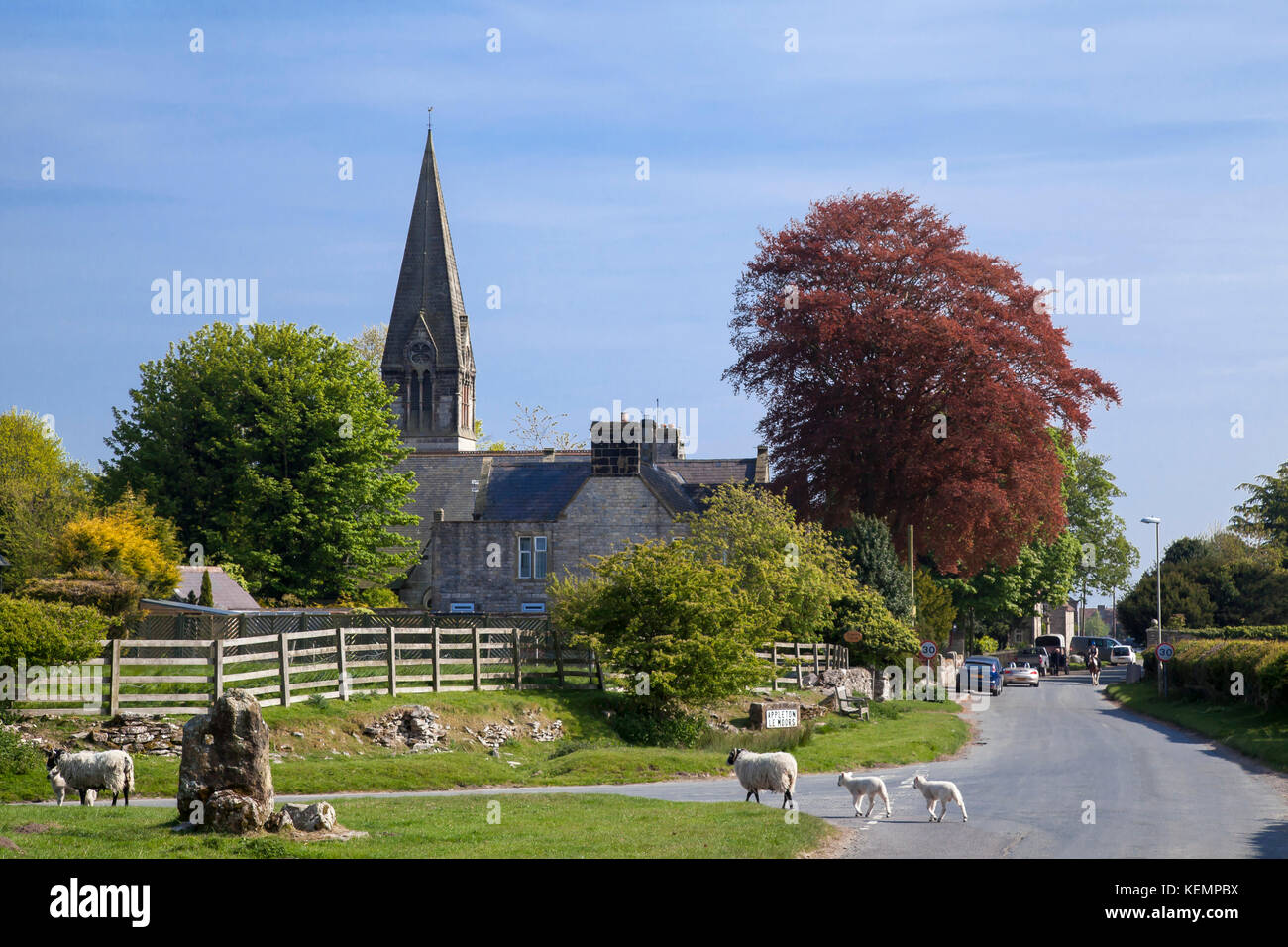 Appleton le moors north york North Yorkshire Moors national park Banque D'Images