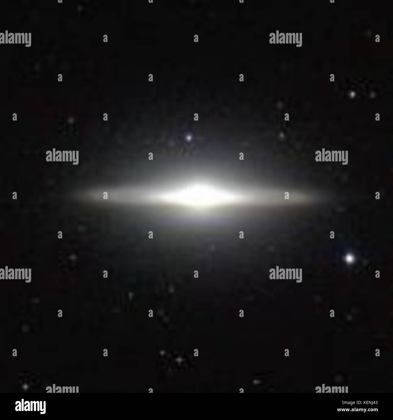 Messier Object 104, également connu sous le nom de Galaxie Sombrero, est une galaxie spirale importante dans le catalogue Messier. Il est situé dans la constellation de la Vierge et est connu pour son aspect distinctif ressemblant à un chapeau sombrero. Banque D'Images