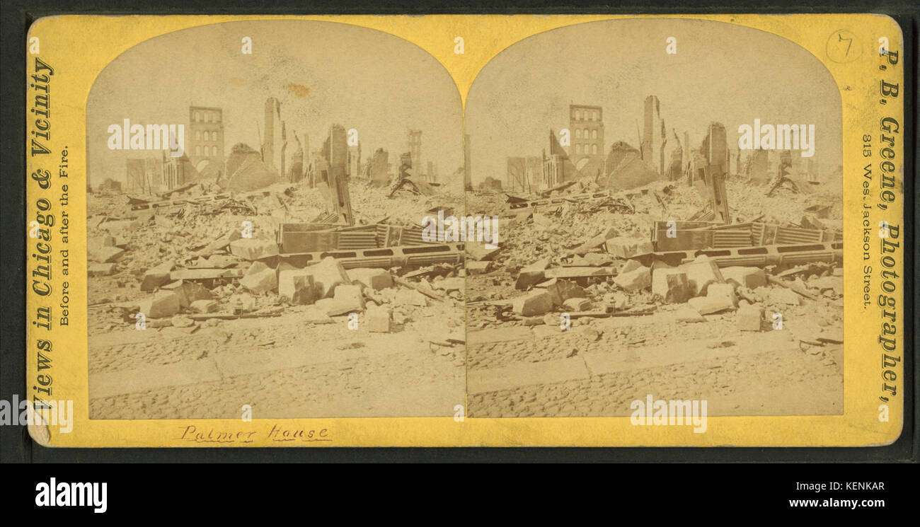 Palmer House, par P. B. Greene Banque D'Images