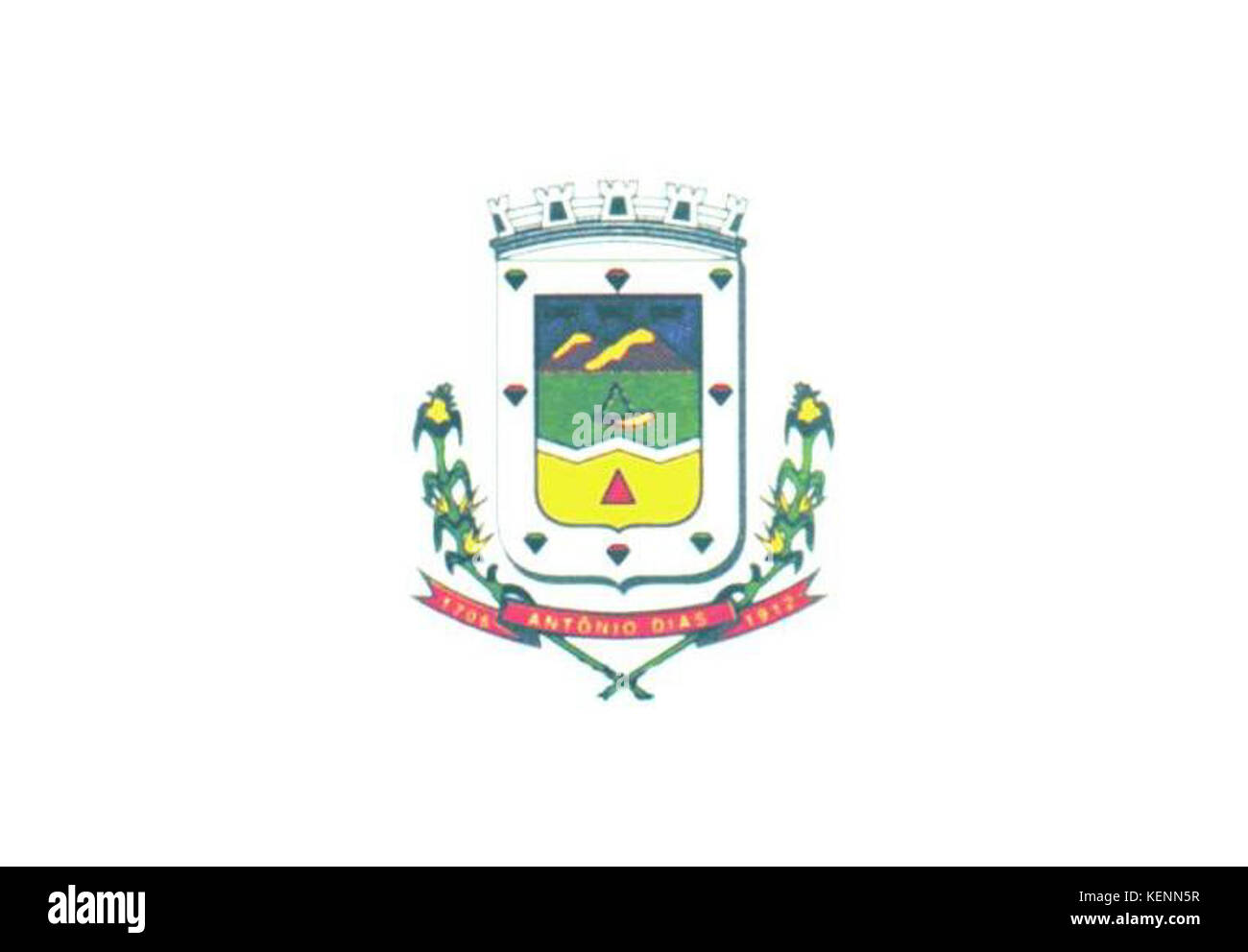 Antoniodias Bandeira mg Banque D'Images