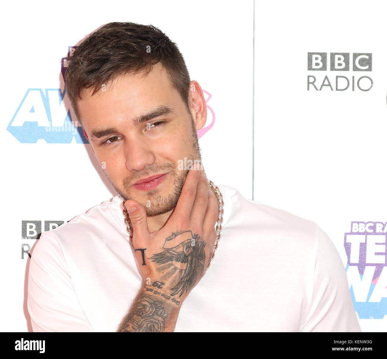 Londres, Royaume-Uni. 22 octobre, 2017. Liam Payne, Radio 1 Teen Awards, SSE Arena Wembley, Londres, Royaume-Uni, 22 octobre 2017, photo de Richard Goldschmidt : Riche de crédit Gold/Alamy Live News Banque D'Images