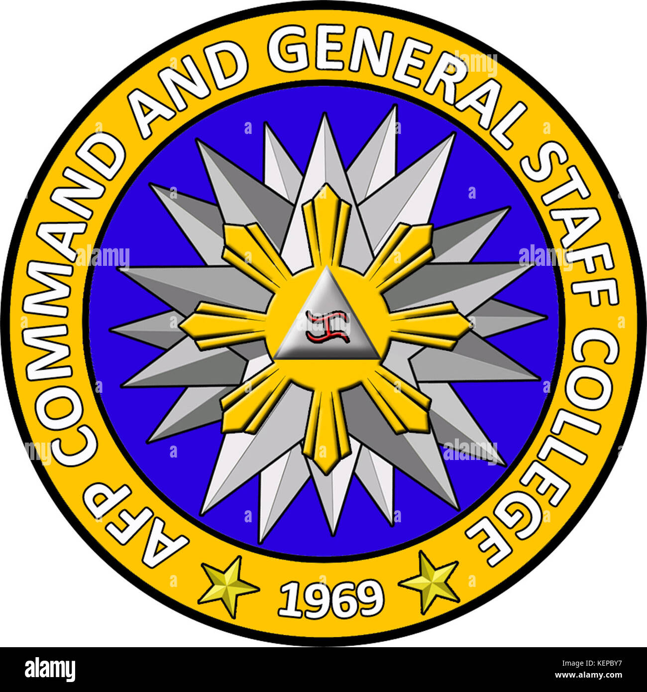 AFP Command and General Staff College Banque D'Images