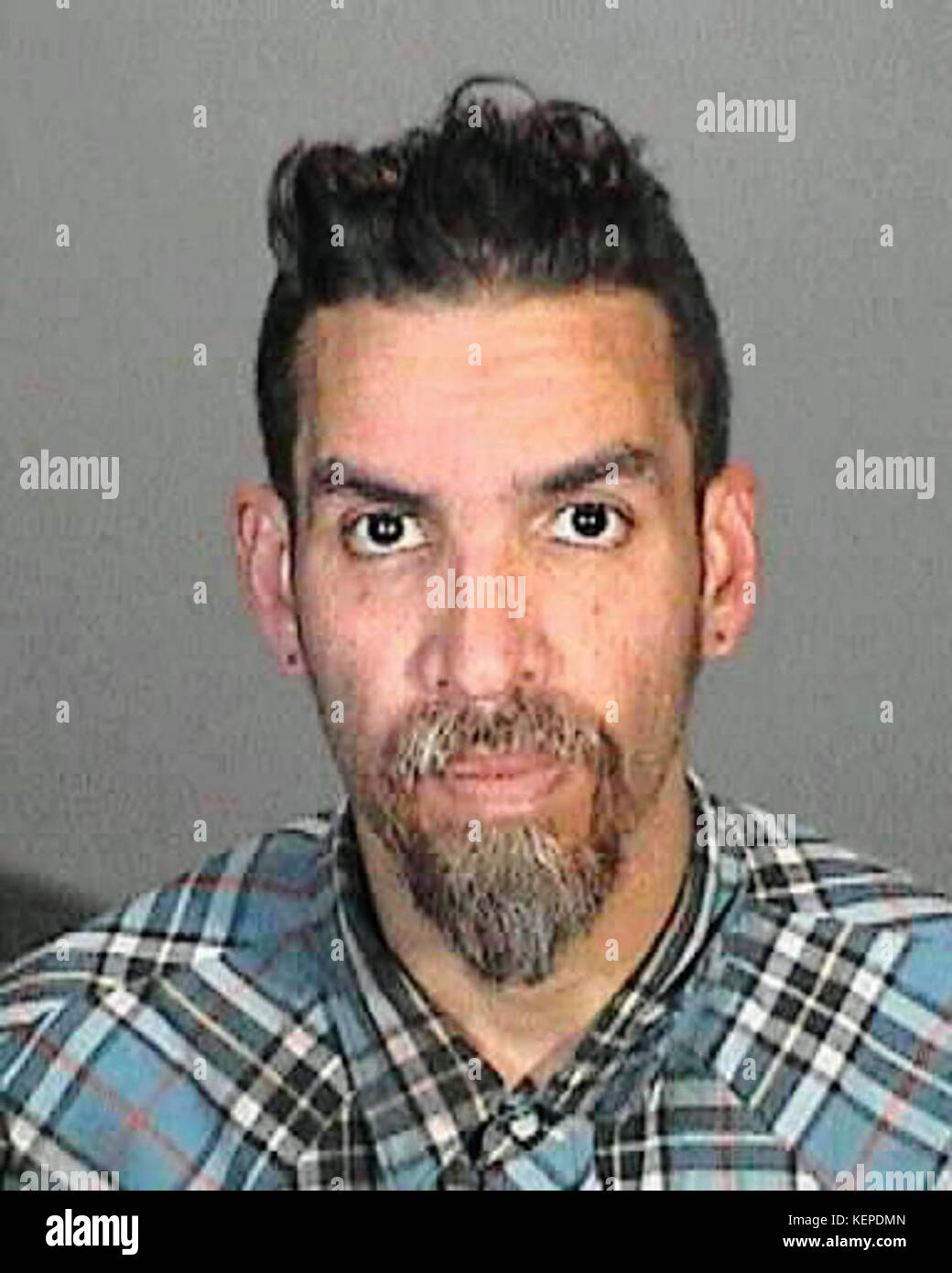 Derick Ion Almena Glendale Californie Décembre 2015 mug shot Banque D'Images