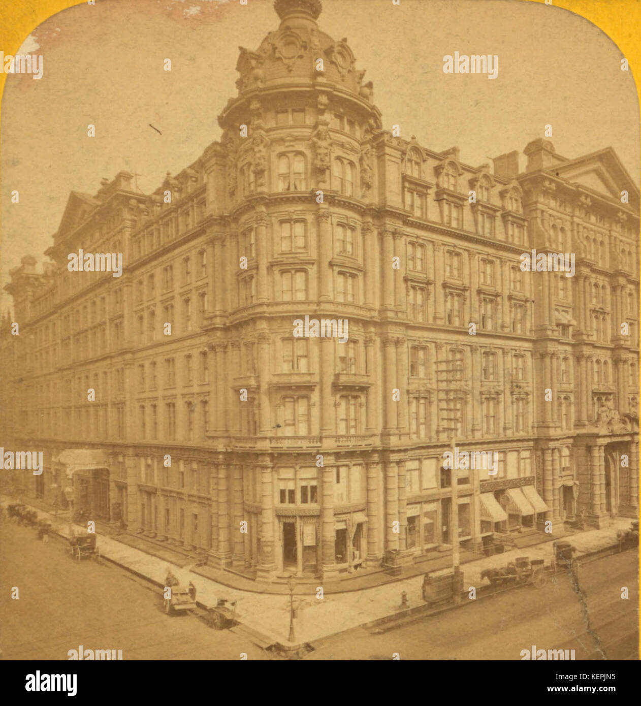 Palmer House, State Street, par Lovejoy et Foster (croppedA) Banque D'Images