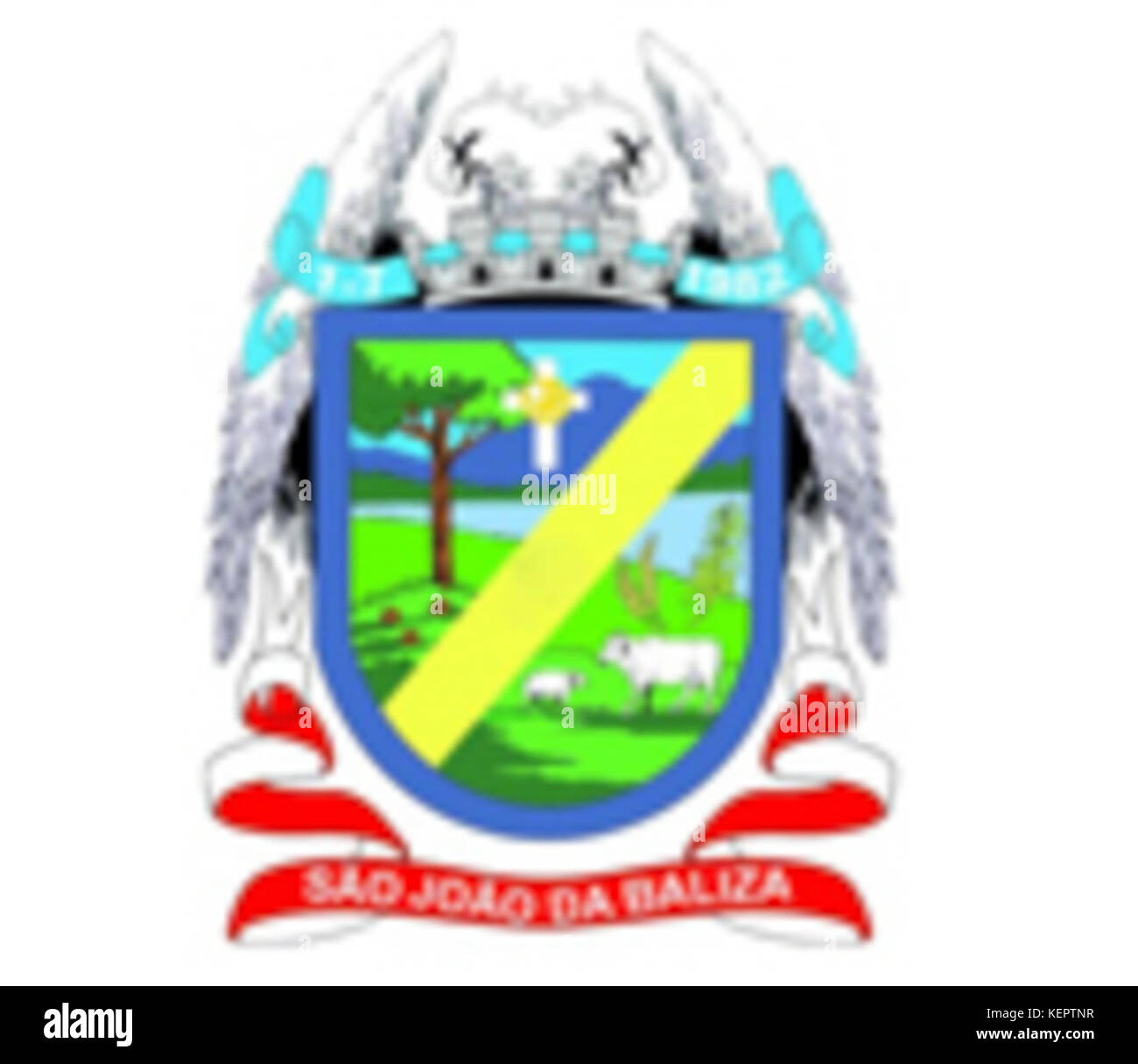 Da Veiga Sao Joao da Baliza Banque D'Images