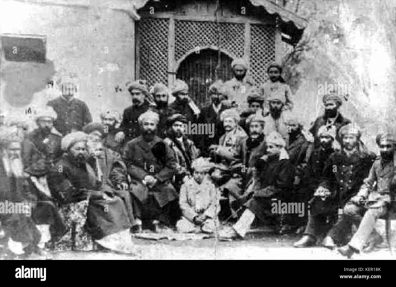 Fête de la victoire à Kandahar 1880 Banque D'Images