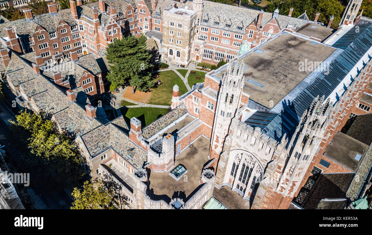 L'École de droit de Yale, YLS, New Haven, Connecticut, USA Banque D'Images