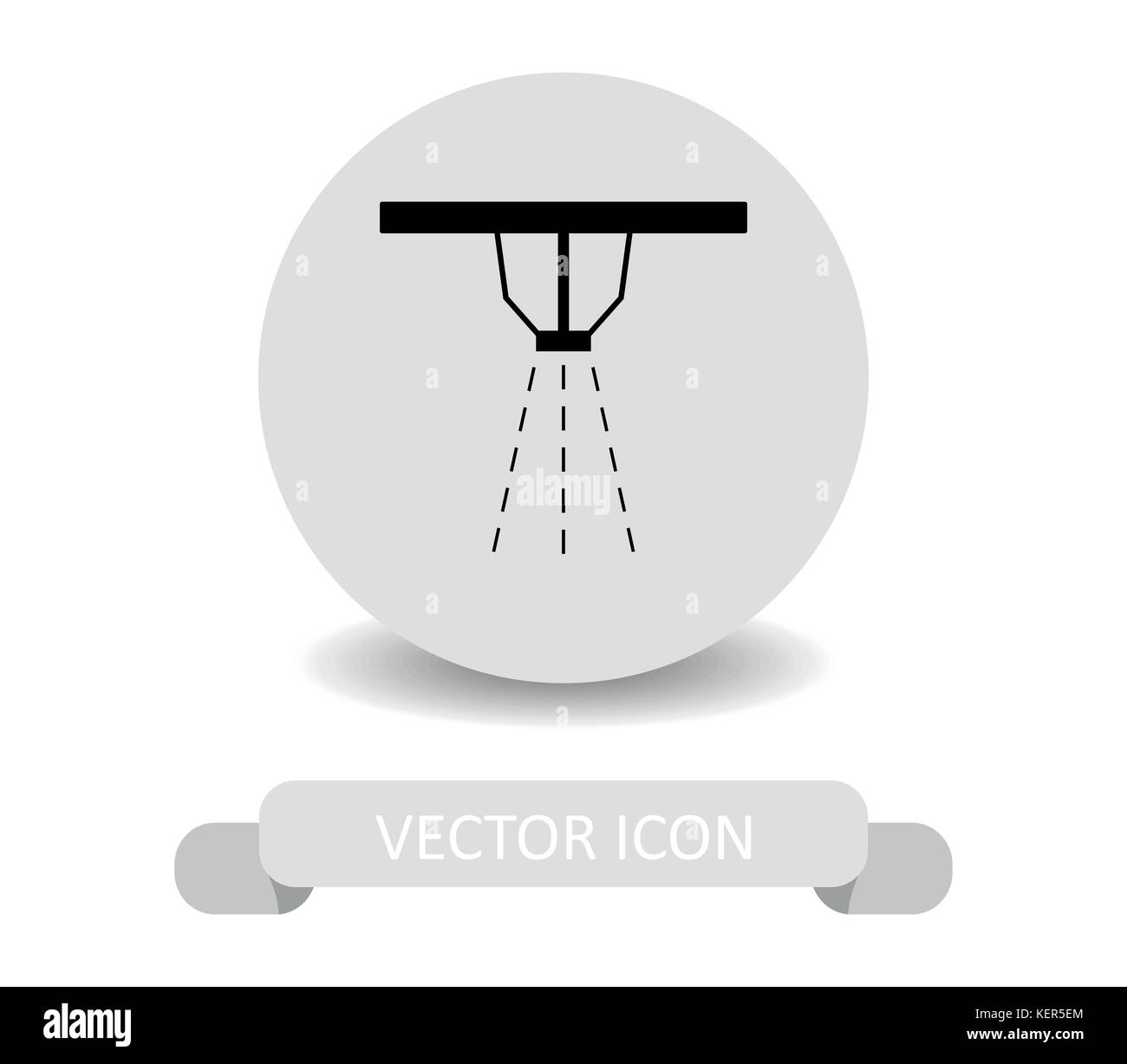 Têtes sur fond blanc Illustration de Vecteur