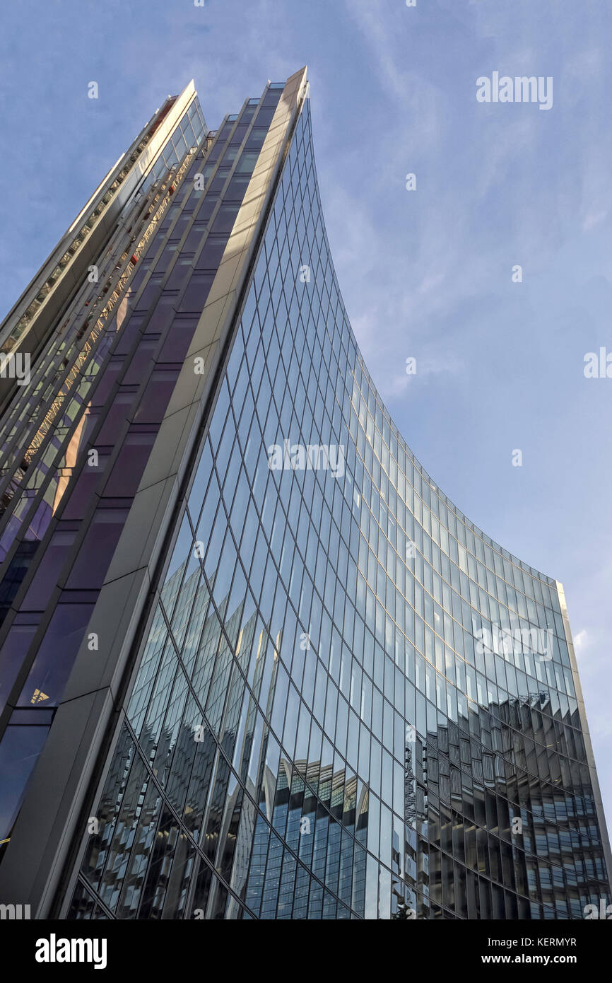 LONDRES, Royaume-Uni - 25 AOÛT 2017 : vue extérieure du bâtiment Willis à Lime Street, ville de Londres Banque D'Images