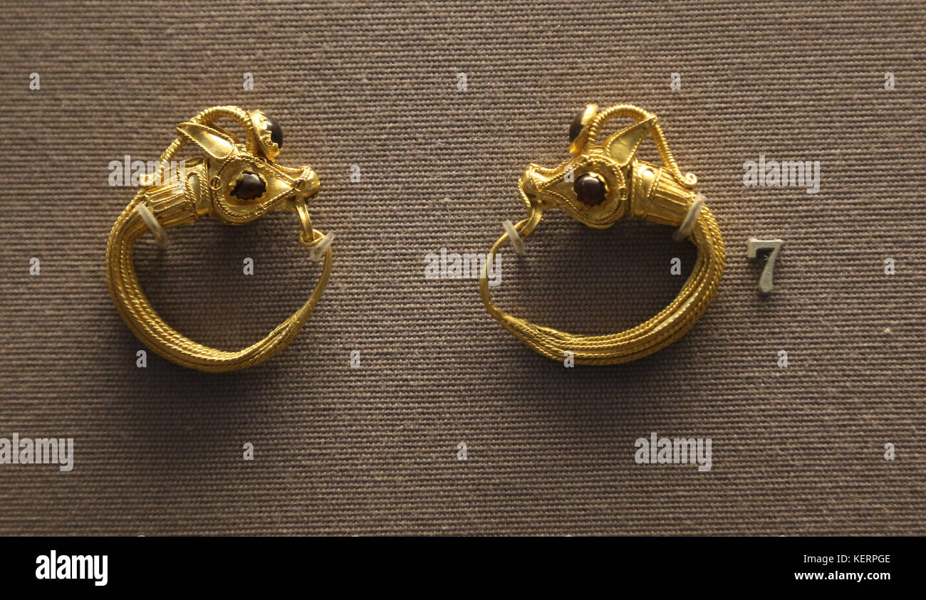 Période hellénistique. bijoux 4e-1e siècle av. J.-C. British museum. Londres. grb. Banque D'Images