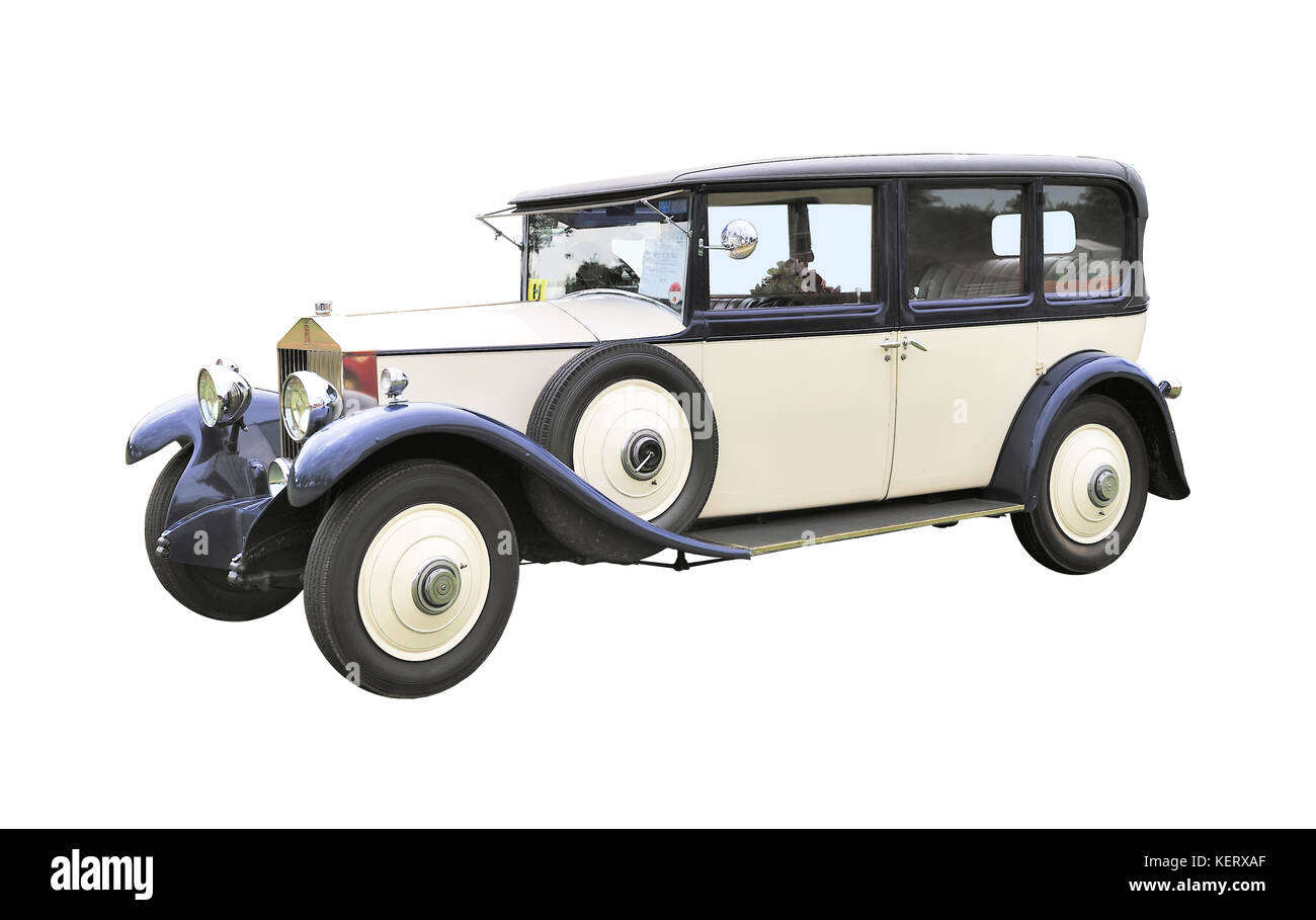 1929 Rolls Royce Phantom Classic motor car Banque D'Images