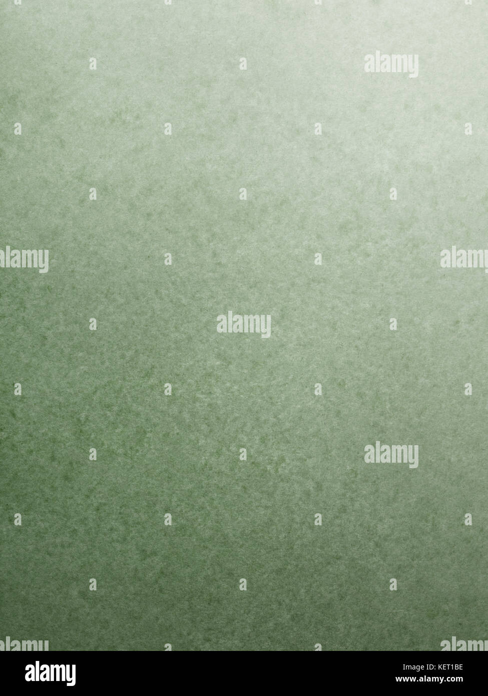 Arrière-plan de carton lisse tacheté vert avec gradation Banque D'Images
