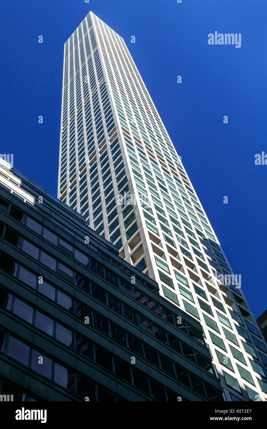 432 Park Avenue - tour le plus haut immeuble résidentiel dans le monde. Banque D'Images