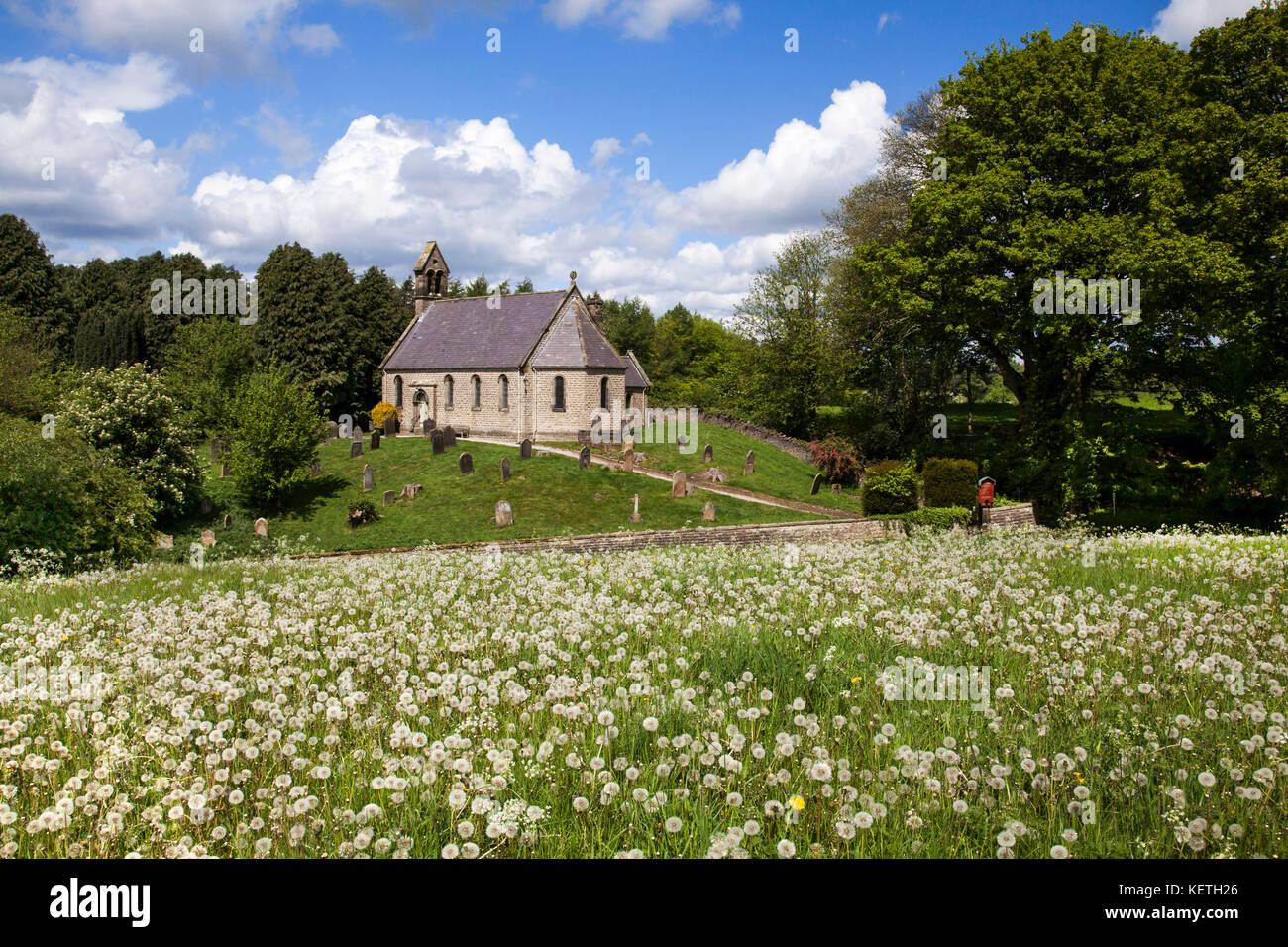 Église cropton North York Moors national park North Yorkshire Banque D'Images