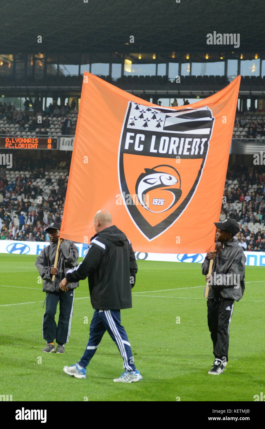 Grand drapeau Football Lyon, Olympique Lyonnais - Collection