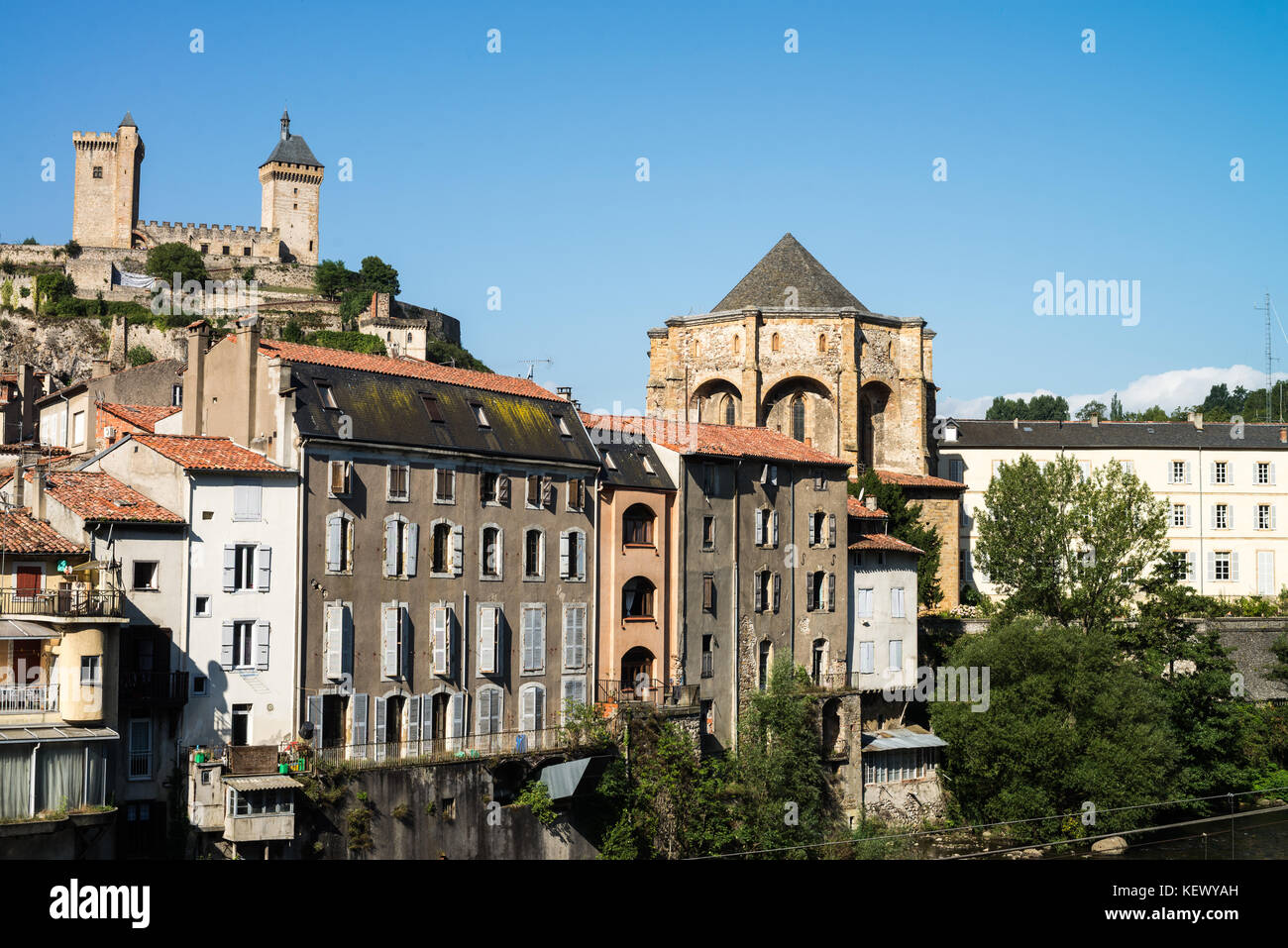 Foix, Midi-pyrénées, France, Europe Banque D'Images