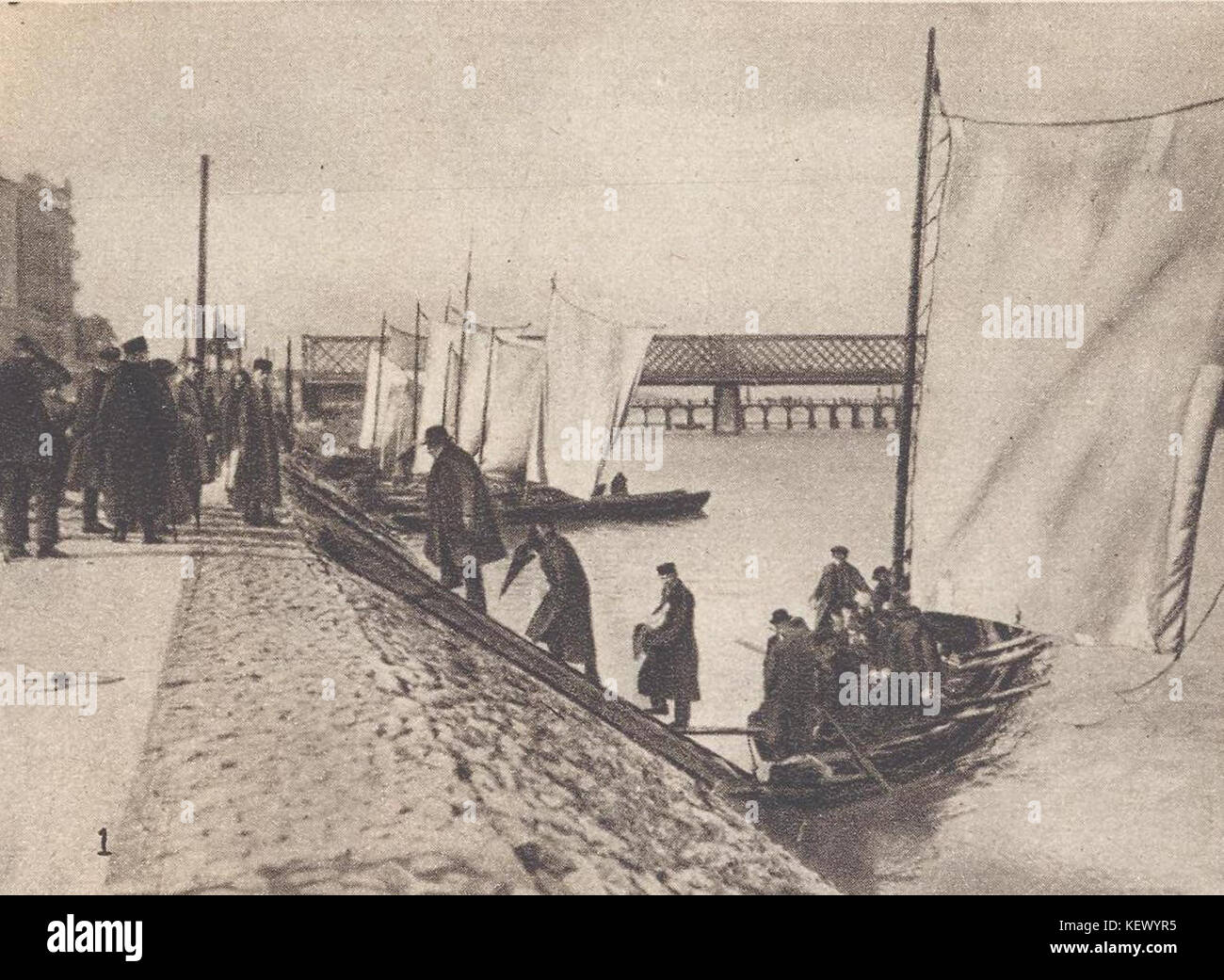 237K 1 361 8 points de vie à Varsovie et environnements depuis l'occupation allemande. Sur les rives de la Vistule. Banque D'Images