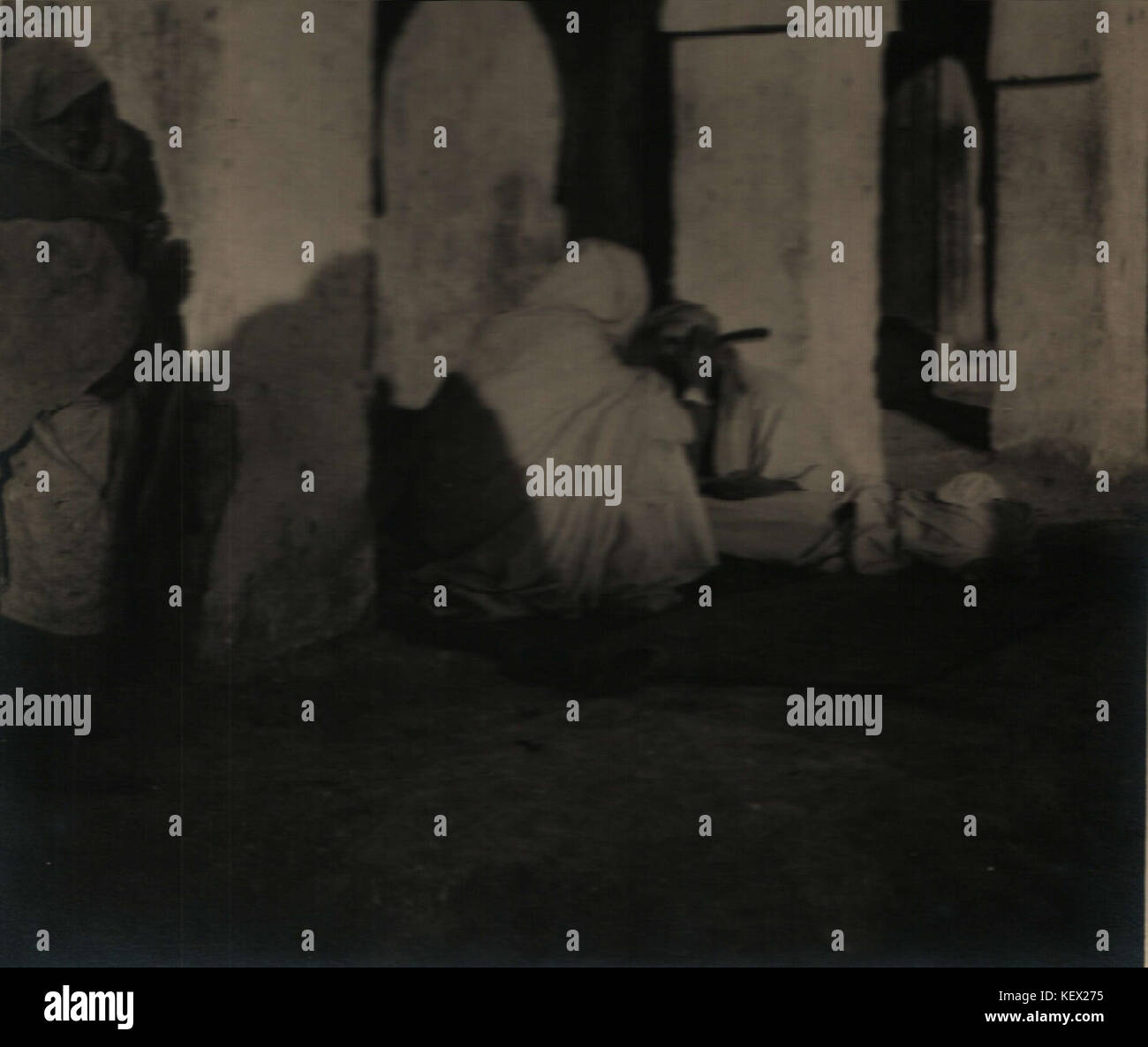 3K 7 350 31 Salon de coiffure dans la région de Touggourt, Algérie Banque D'Images