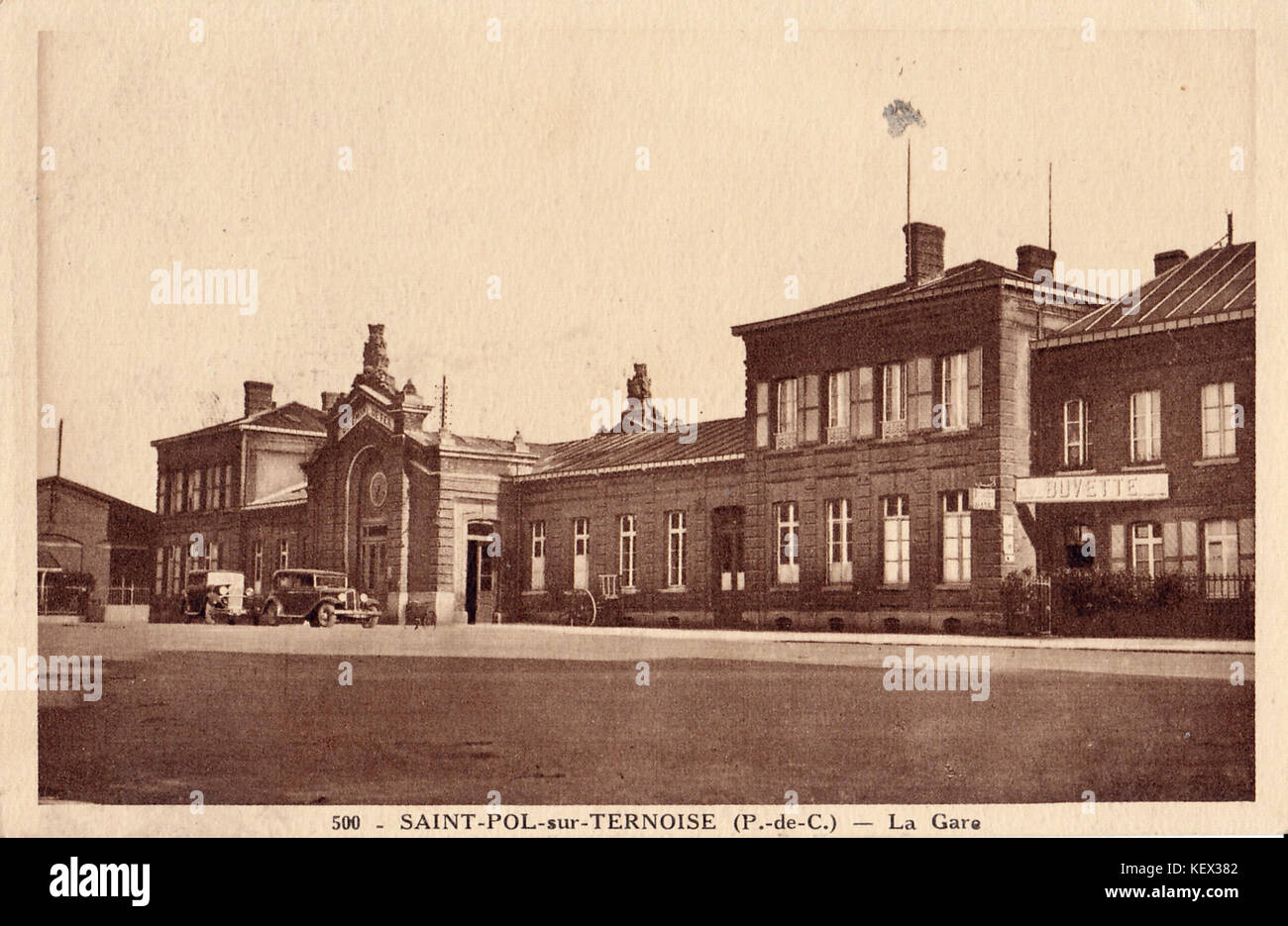 Abeille de la Ternoise 500 SAINT POL SUR TERNOISE La Gare Photo Stock