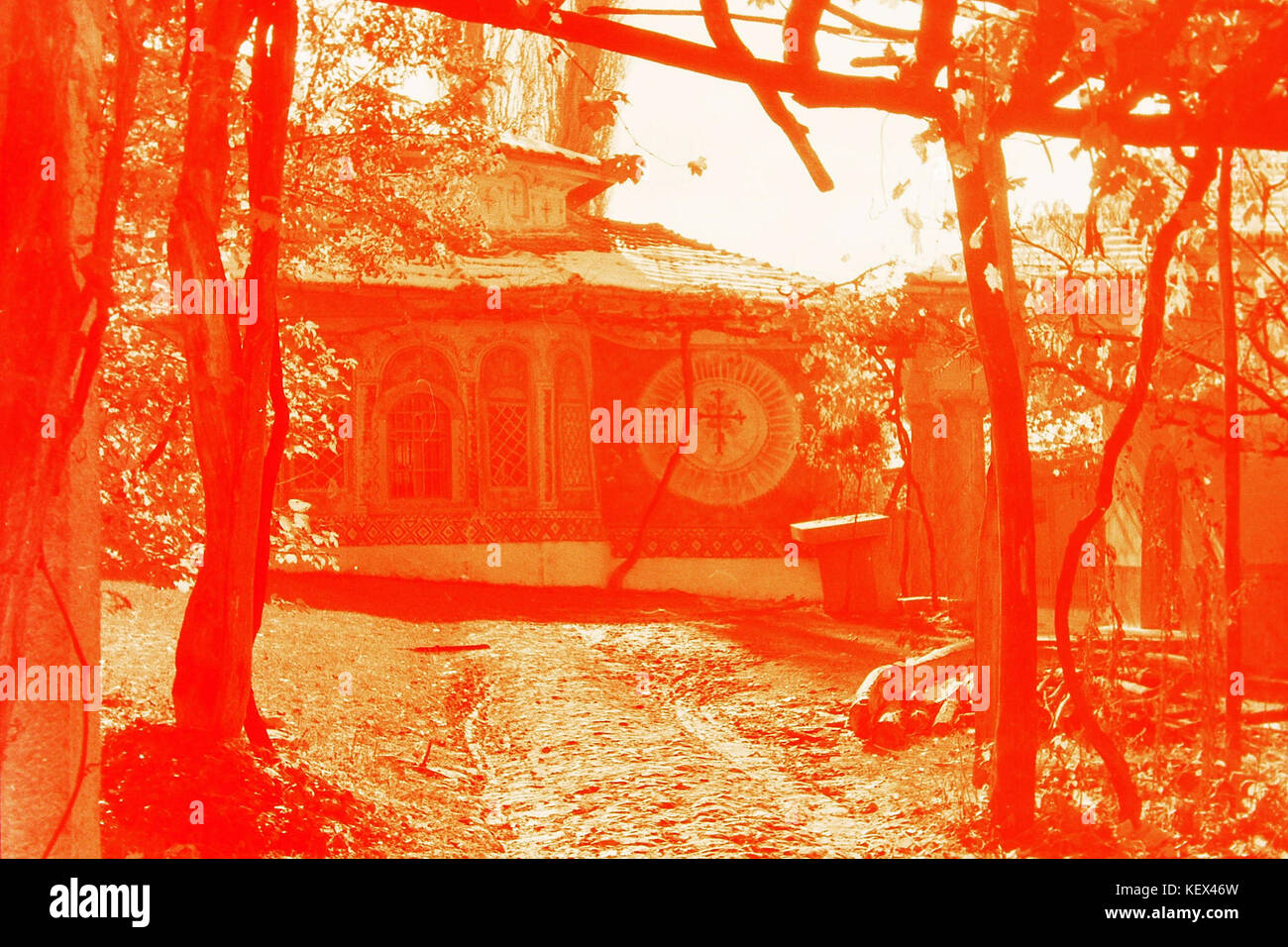 1784K 12925 Transfiguration Monastère, Bulgarie Banque D'Images