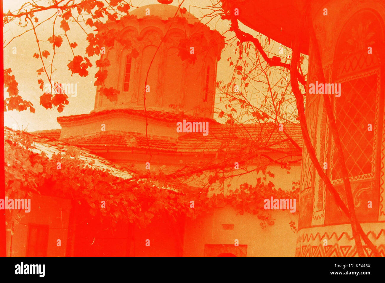 1784K 1292 12 Bulgarie, Monastère de la Transfiguration Banque D'Images