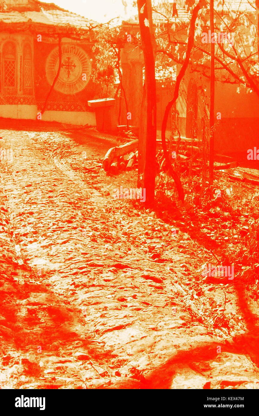 1784K 12924 Transfiguration Monastère, Bulgarie Banque D'Images