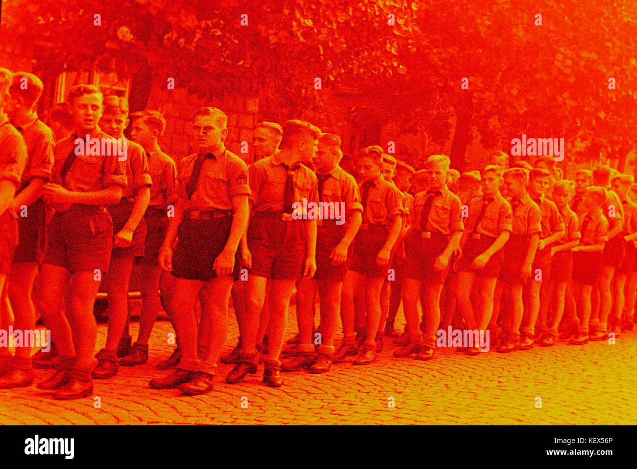 560K 1 17 1h Hitlerjugend à Sofia Banque D'Images