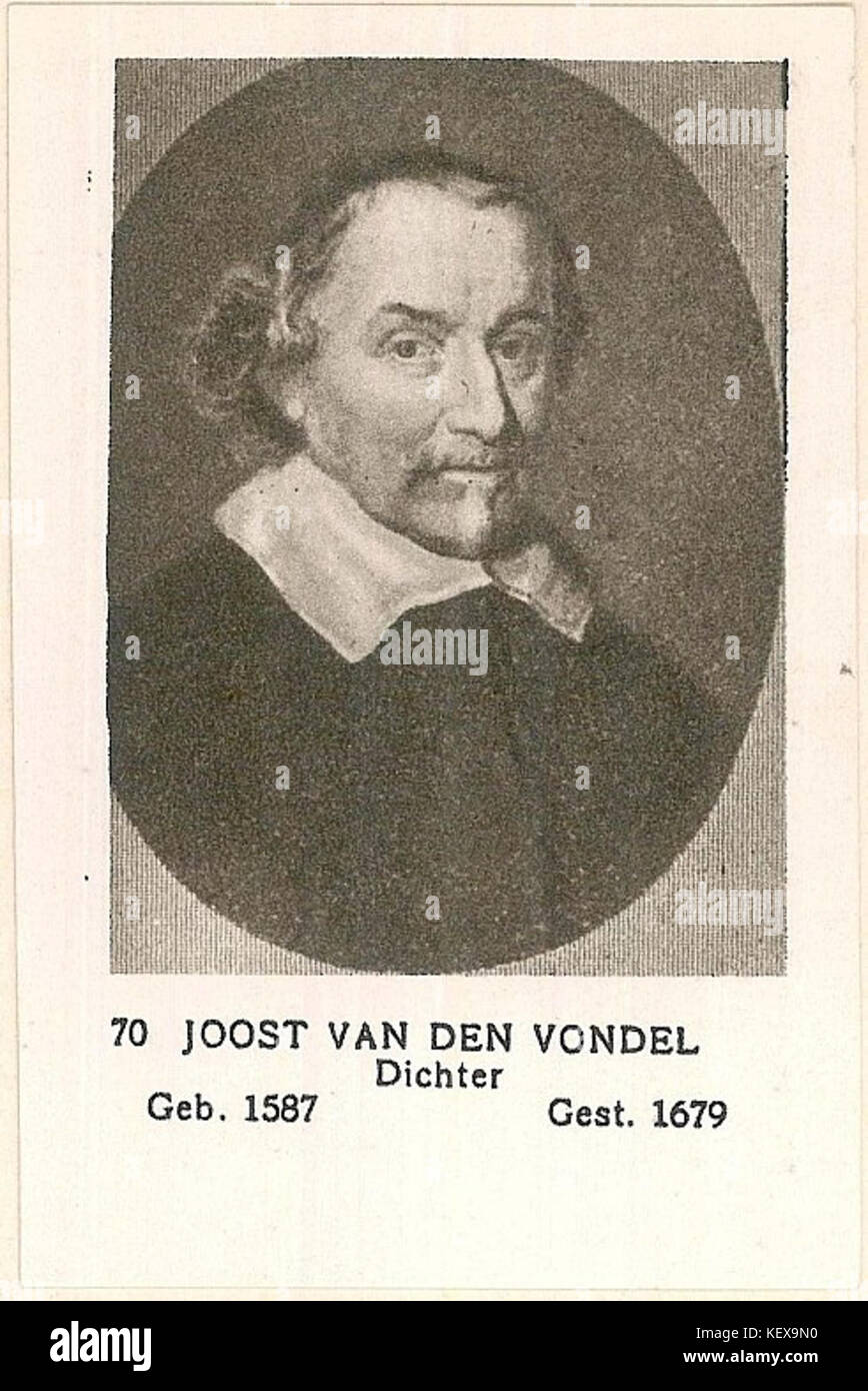 70 Joost van den Vondel Banque D'Images