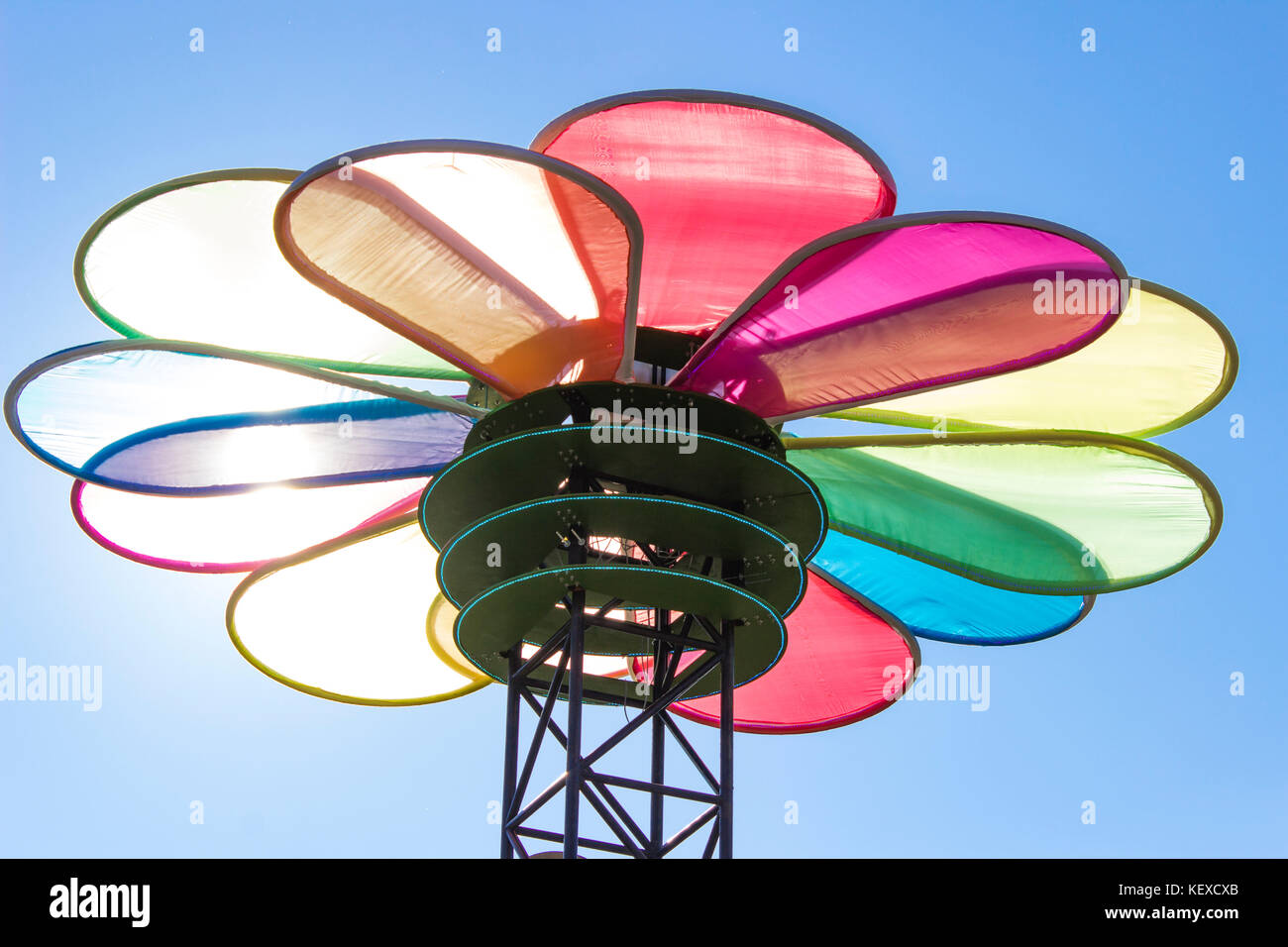 Budapest, Hongrie - le 17 août 2014 : détail de la Sziget festival à Budapest. Sziget festival est l'un des plus grands festivals culturels et musicaux Banque D'Images