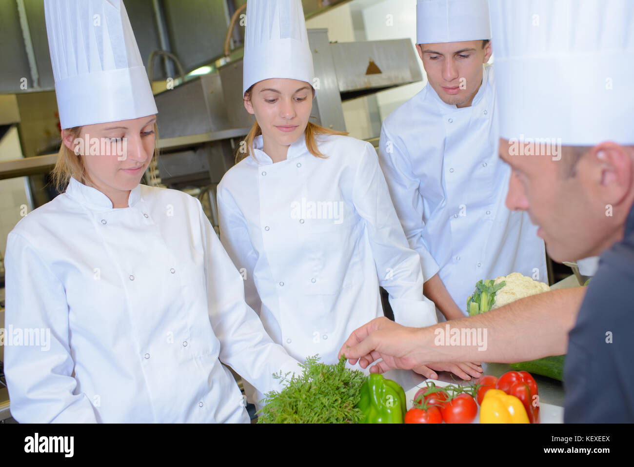 Cours culinaires Banque D'Images