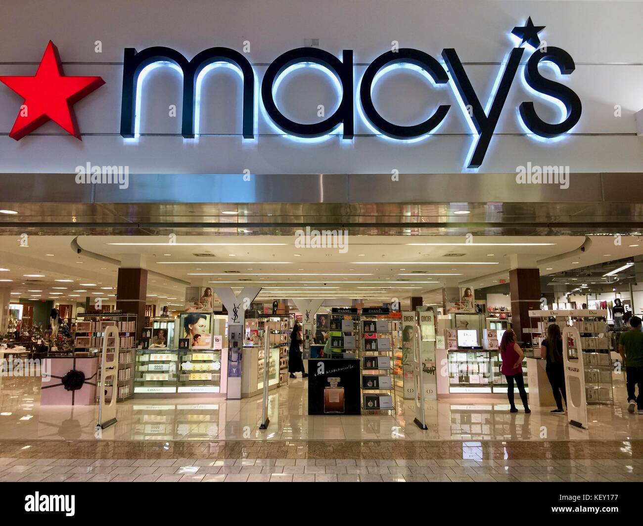 Macy's department store interior Banque de photographies et d’images à