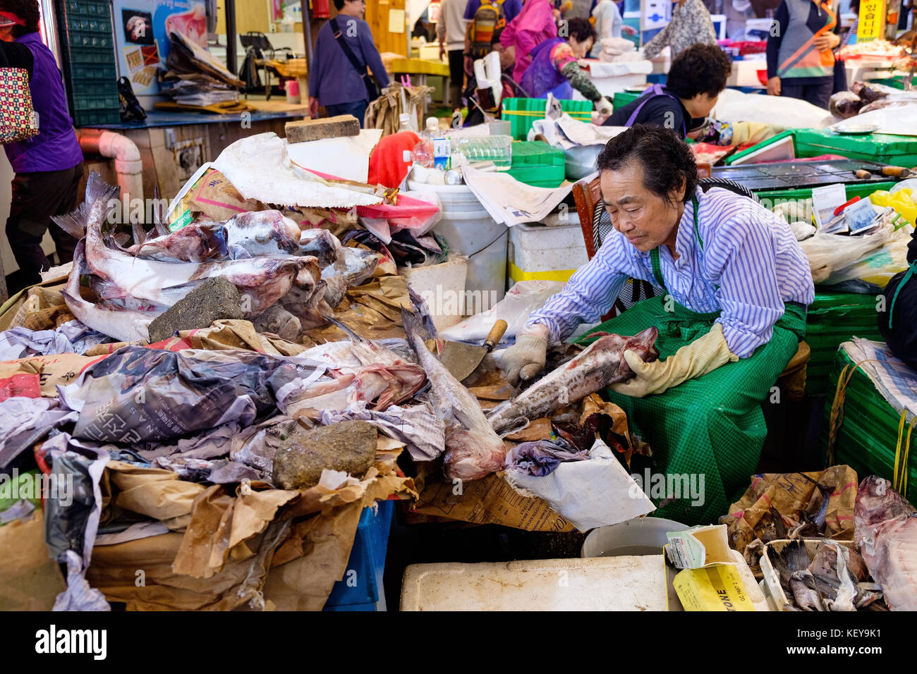 Marché dongmun jeju Banque D'Images