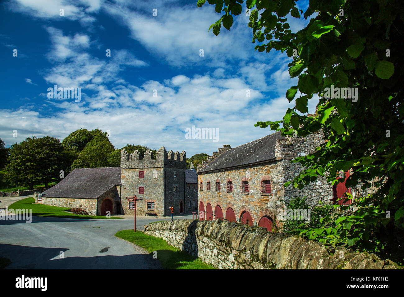 Castleward, Strangford, Co.Down, Irlande du Nord, Royaume-Uni, 17 août 2017, une propriété du National Trust utilisé comme winterfell pour le tournage de Game of Thrones Banque D'Images