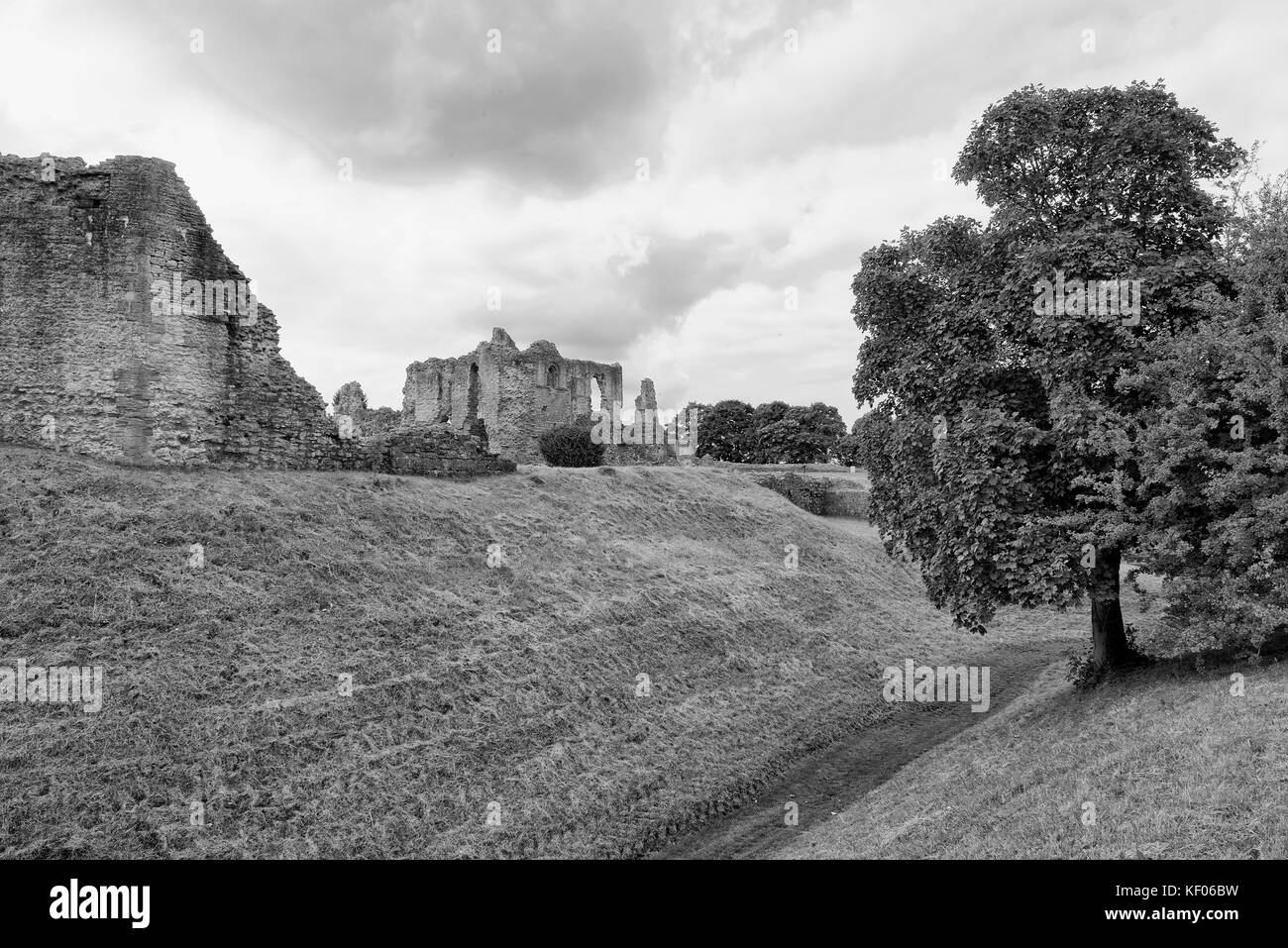 Sherbone vieux château à Dorset, Angleterre Banque D'Images