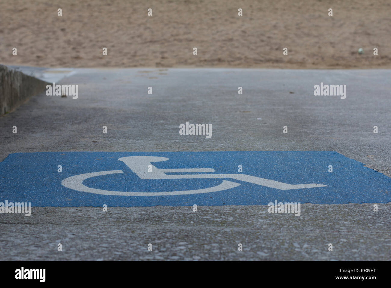 Symbole international d'accès Banque D'Images