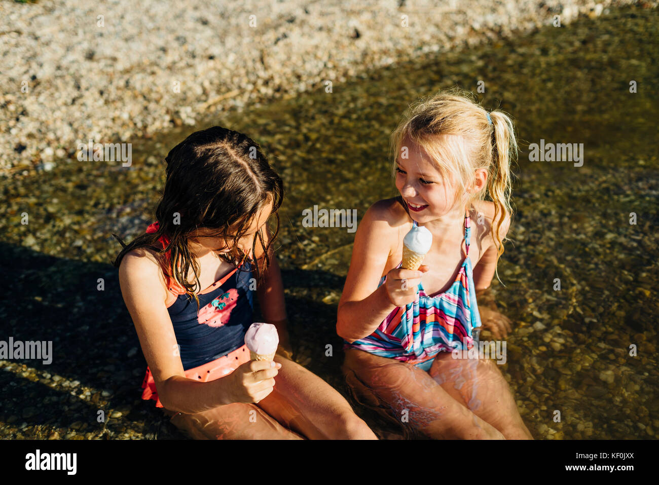 Sachsen, Allemagne, Sommer, Baden, voir Banque D'Images