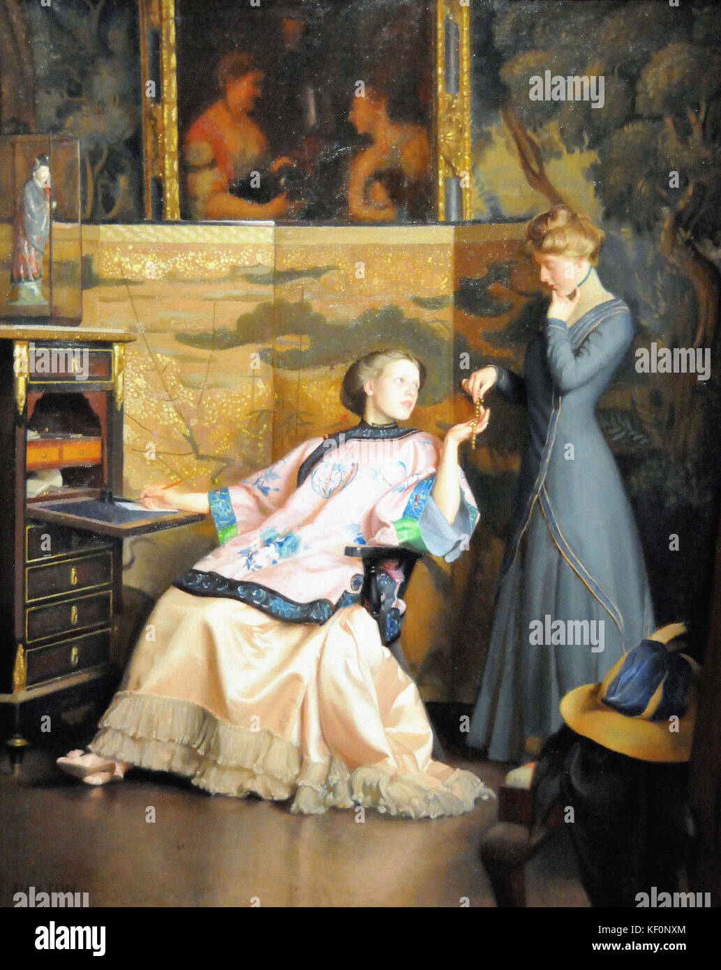 William Paxton le nouveau collier Banque D'Images