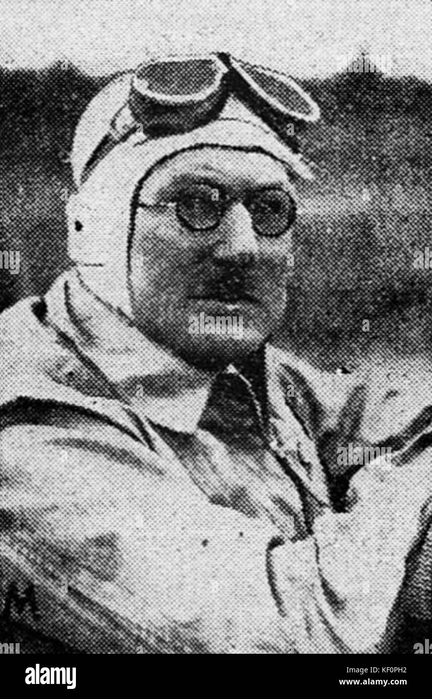 Le capitaine George Eyston en 1937 Banque D'Images