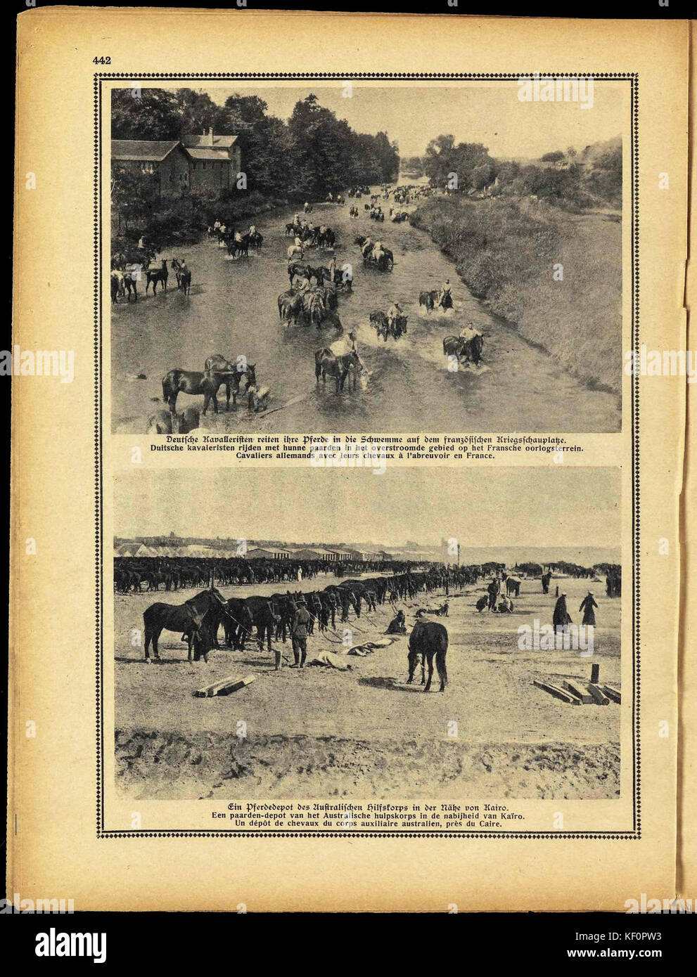 Illustrierter Kriegs Kurier 2. Jahrgang Nr.28 442 Banque D'Images