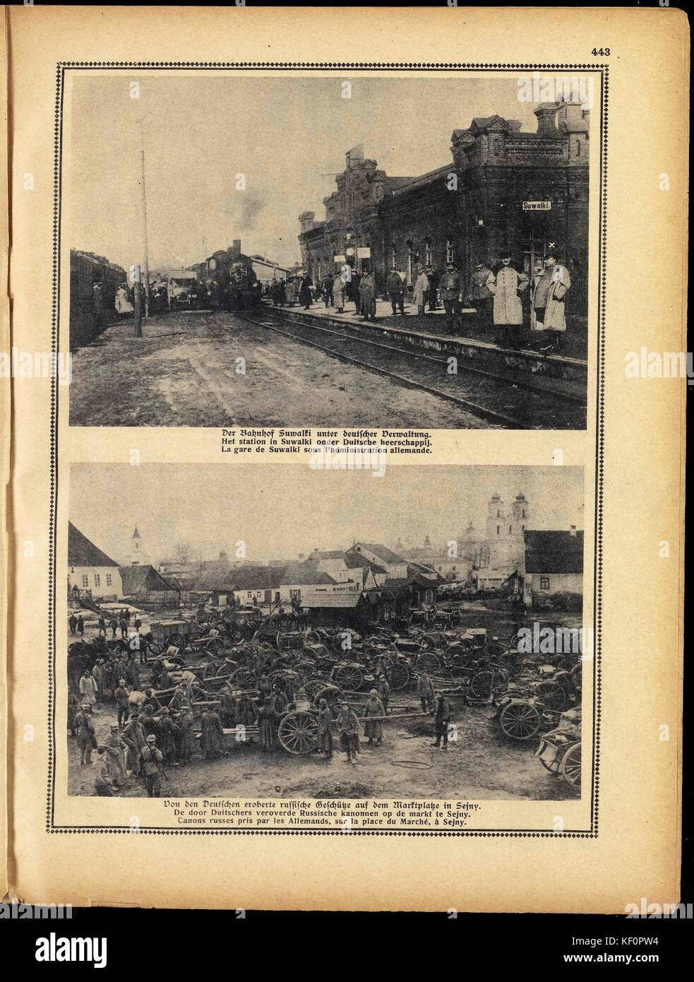 Illustrierter Kriegs Kurier 2. Jahrgang Nr.28 443 Banque D'Images