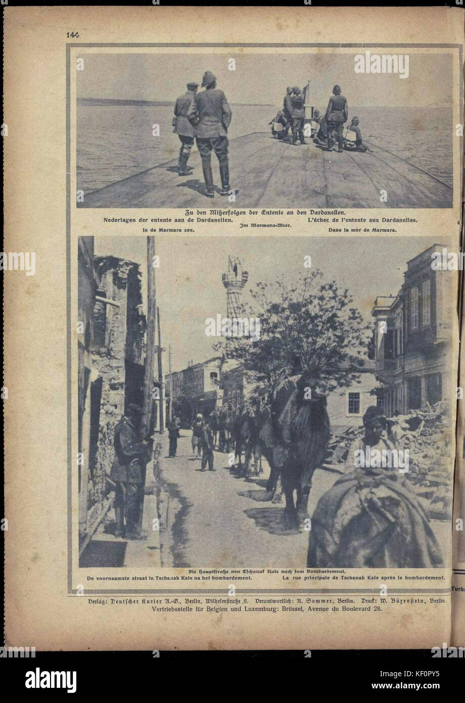 Illustrierter Kriegs Kurier 2. Jahrgang Nr.9 144 Banque D'Images