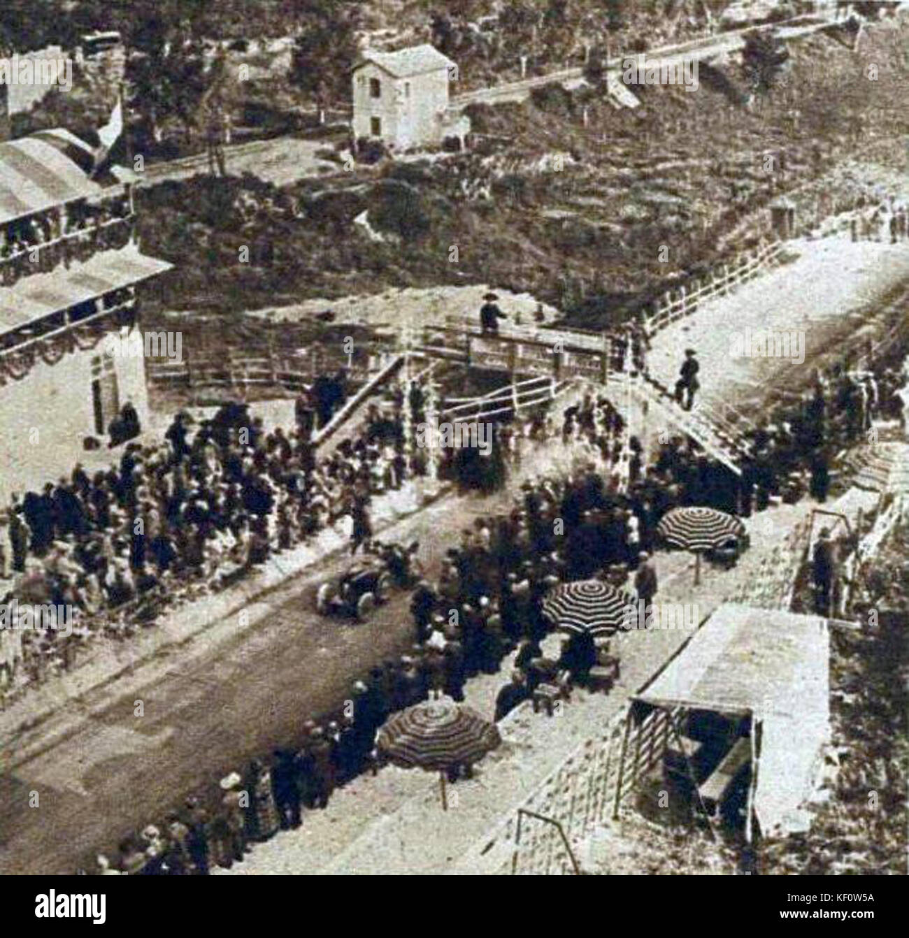 La Targa Florio en 1925 Banque D'Images