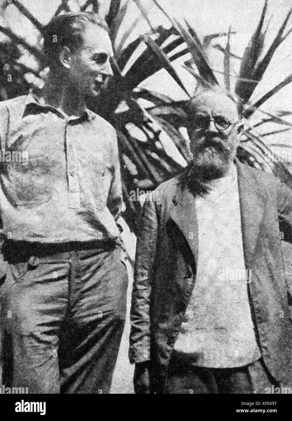 Tahiti 1930 Murnau Matisse Banque D'Images