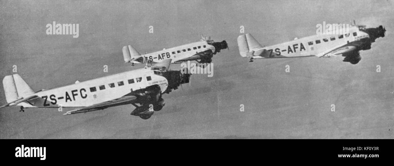 Junkers Ju 52 ZS Banque D'Images