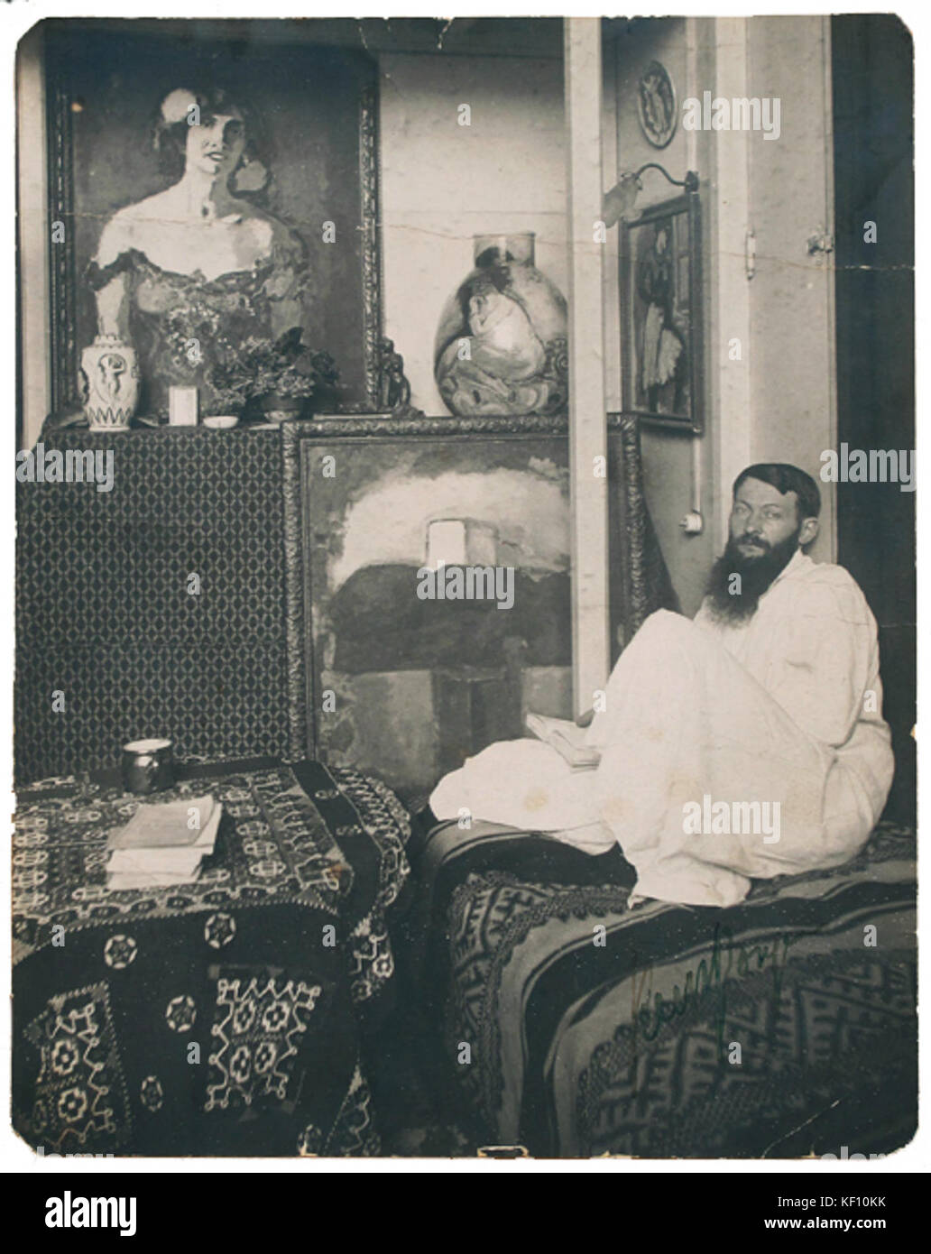 Kees van Dongen、THE DANS MON ATELIER Kees Van Dongen. L'atelier - NMNM - Nouveau Musée National