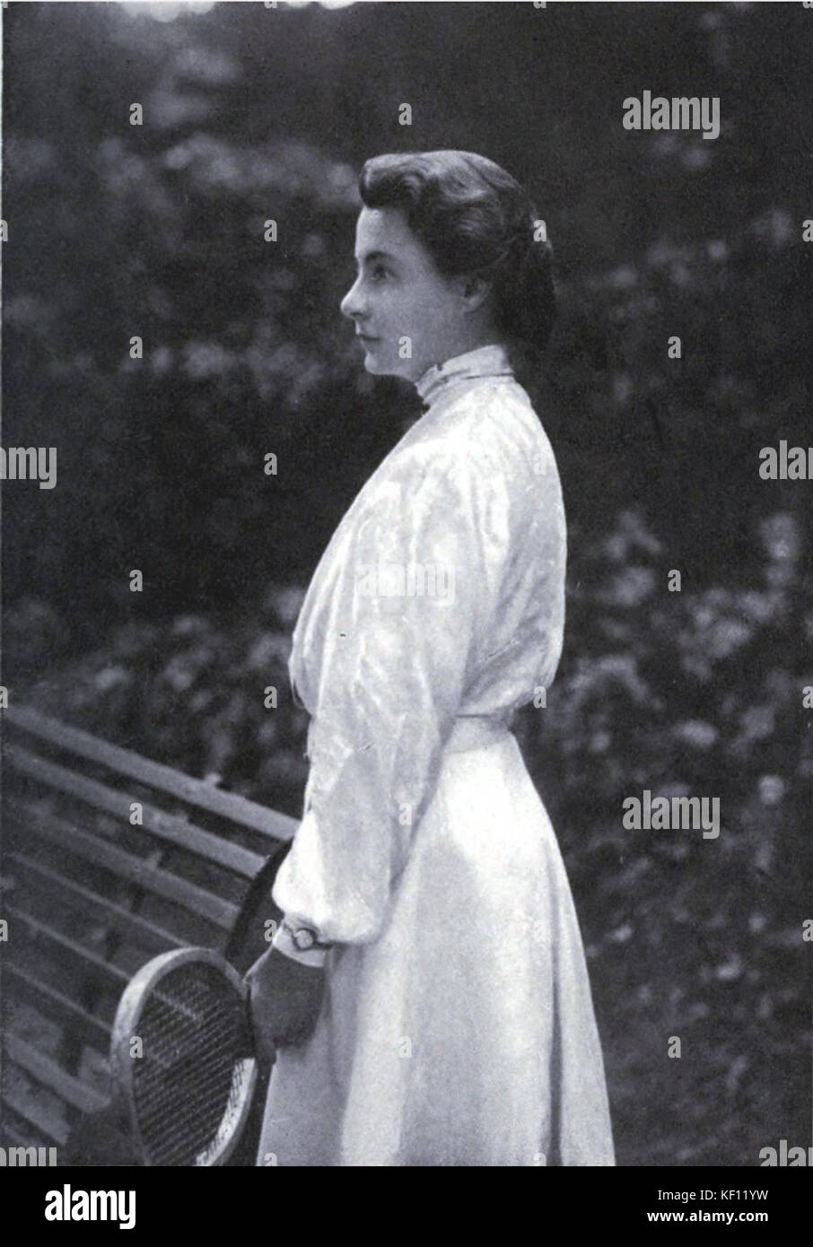 Ethel thomson larcombe autour de 1910 Banque D'Images