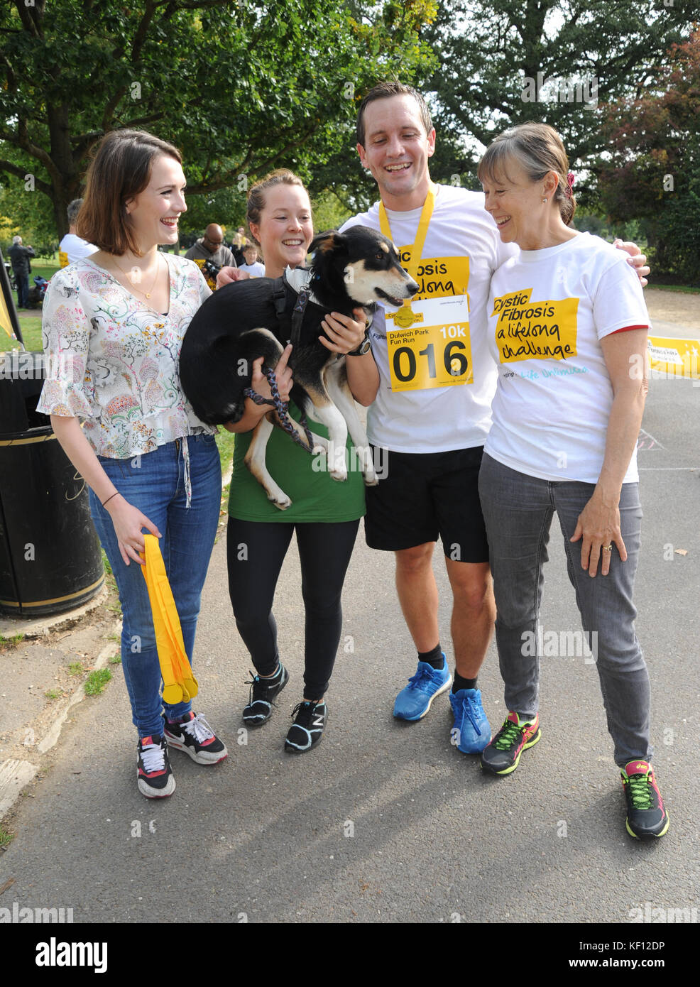 76200 Park Fun Run à l'appui de la fibrose kystique avec un 10k, 5k et 1k course amicale avec : Charlotte, Jack Ritchie Ashton, Helen George, Jenny Agutter Où : London, Royaume-Uni Quand : 23 septembre 2017 Source : WENN.com Banque D'Images