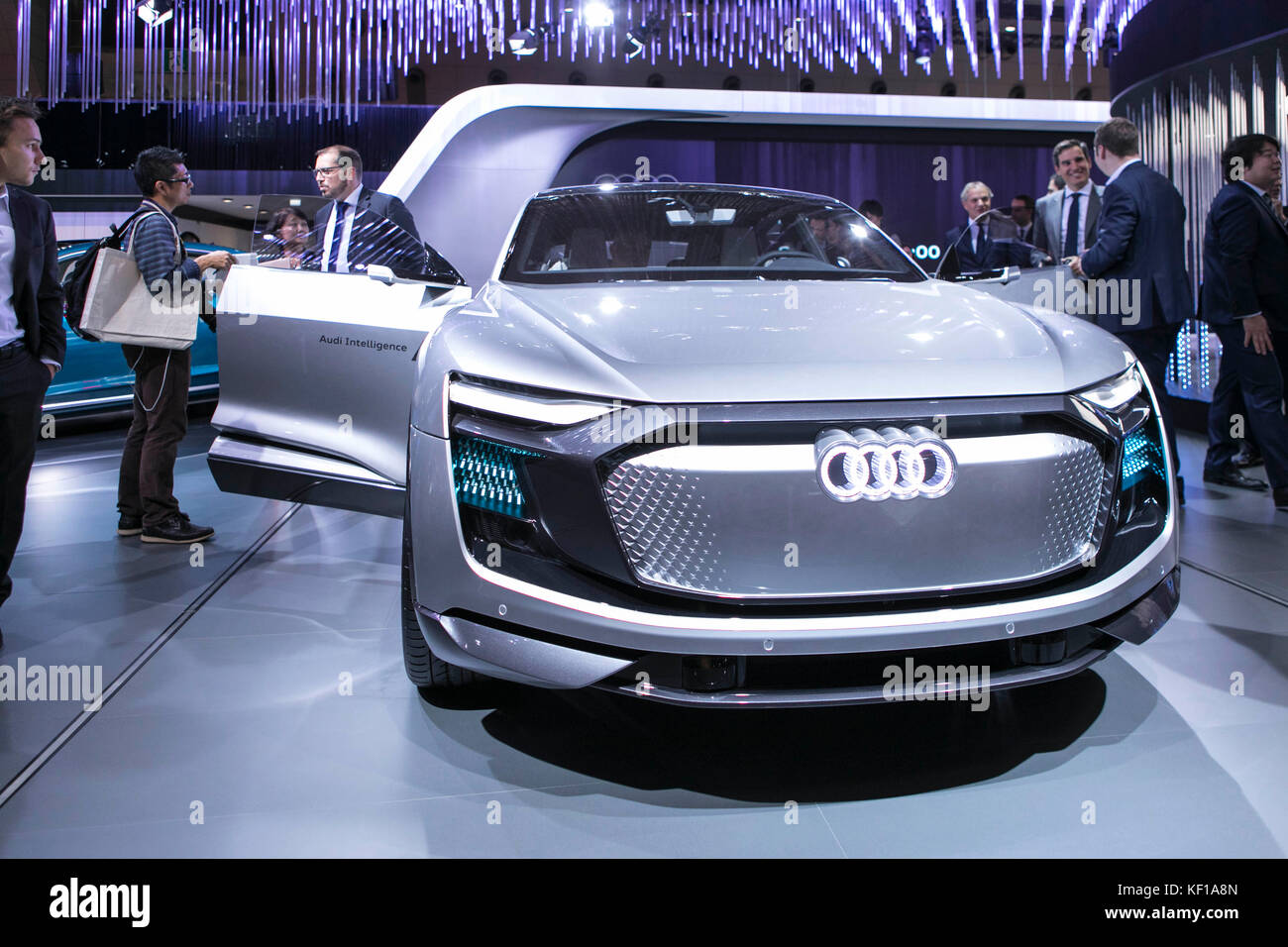 Audi présente ses nouveaux modèles d'automobile, de la 45e Tokyo Motor Show. Credit : Tashiro Yuichiro /Alamy Live News Banque D'Images